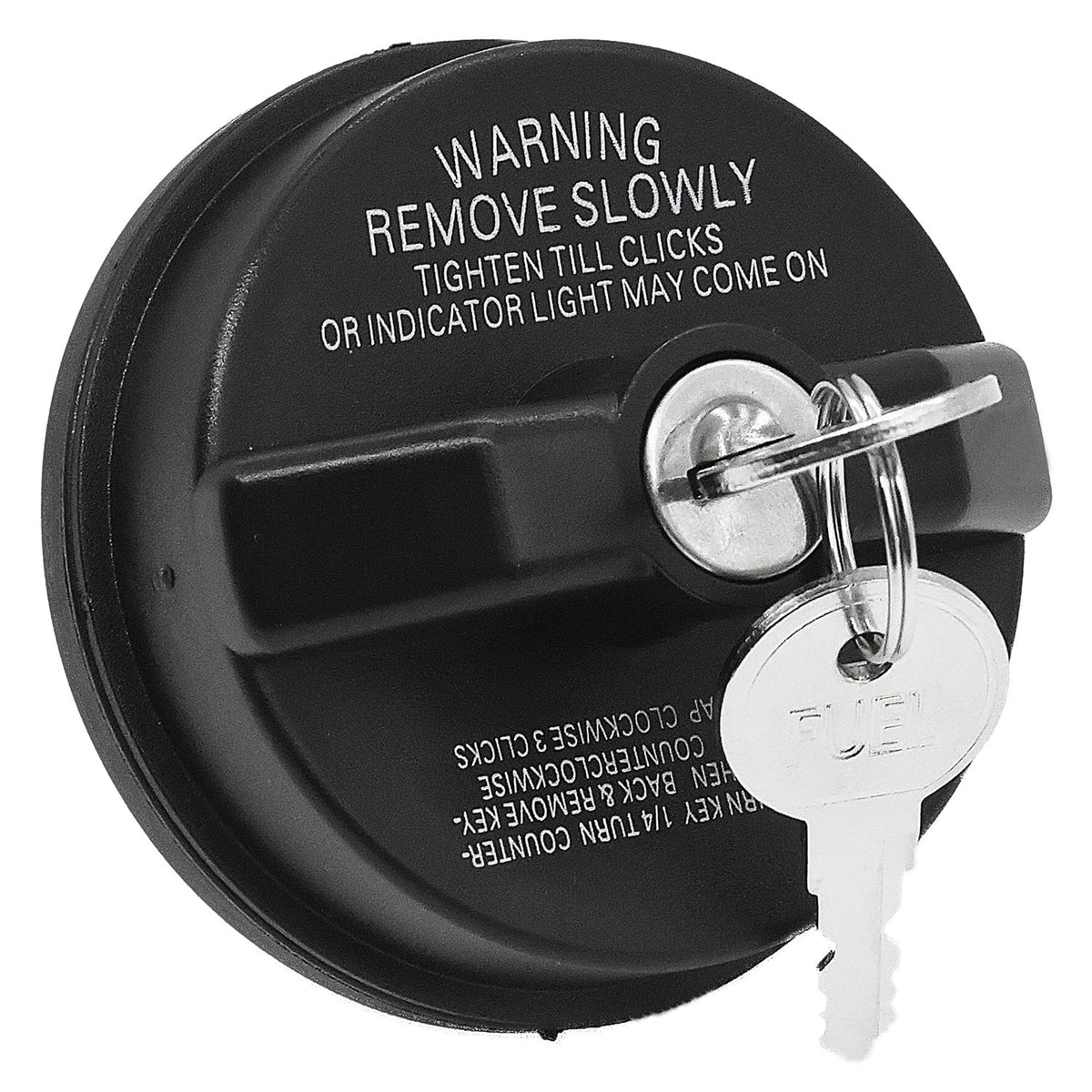 Locking Gas Cap Fuel Tank W/Threaded 10504 For Ford F150 F250 F250 F350 F450 V8