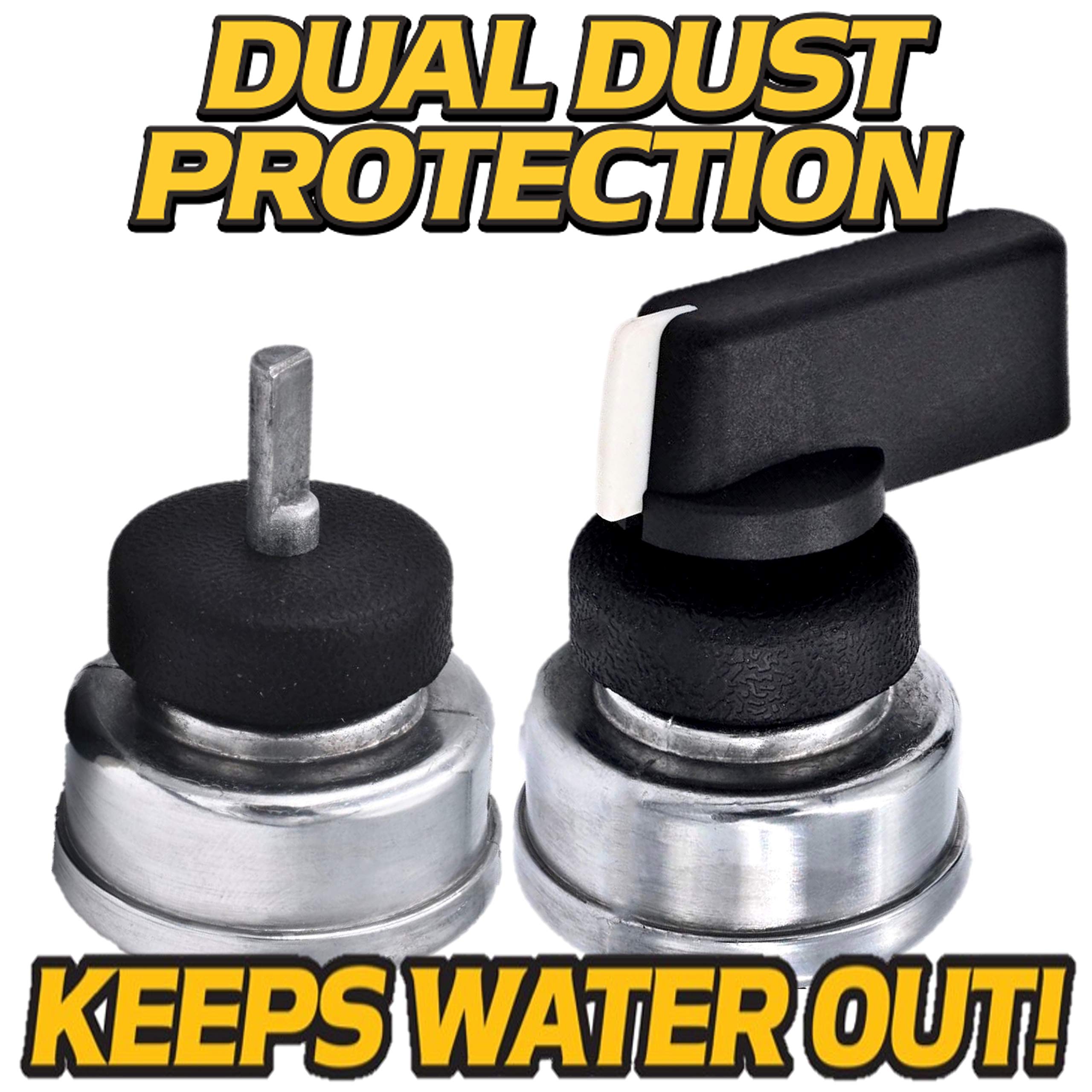HD Switch Includes Handle & Dust Grommet System 176606 207073 207110 fits Miller Welder Starter Ignition Switch - 4 Terminal (Pl