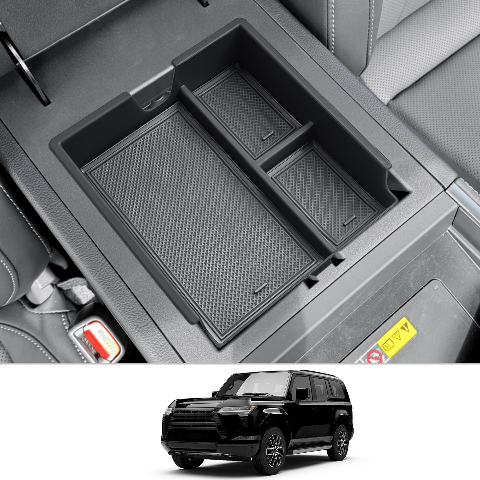 Cdefg Compatible With 2024 2025 Lexus Gx 550 Center Console Organizer 2024 Gx 550 Accessories Middle Console Organizer 2024 Gx 5