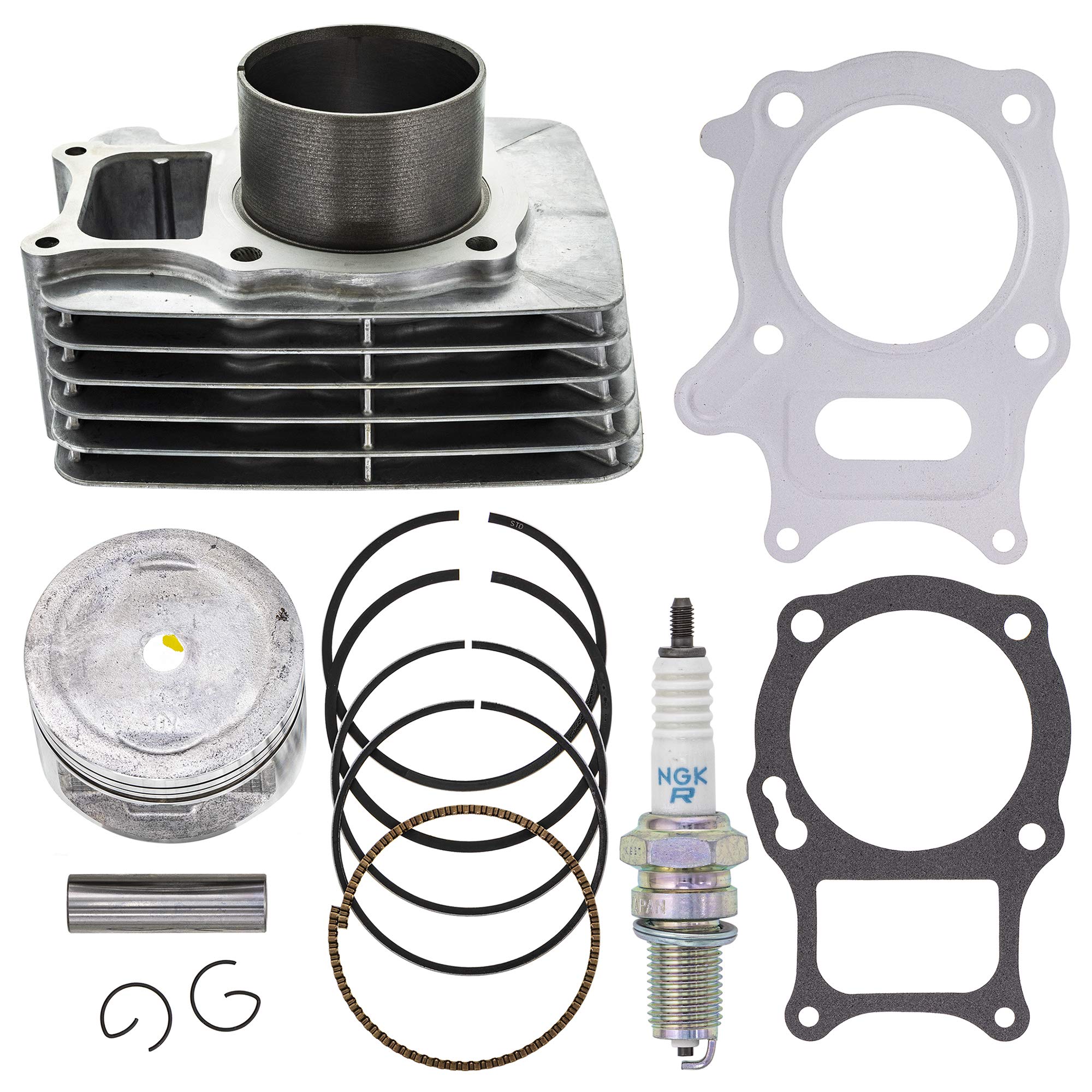 NICHE Cylinder Piston Gasket Kit for Honda Recon Sportrax TRX250 TE TN X