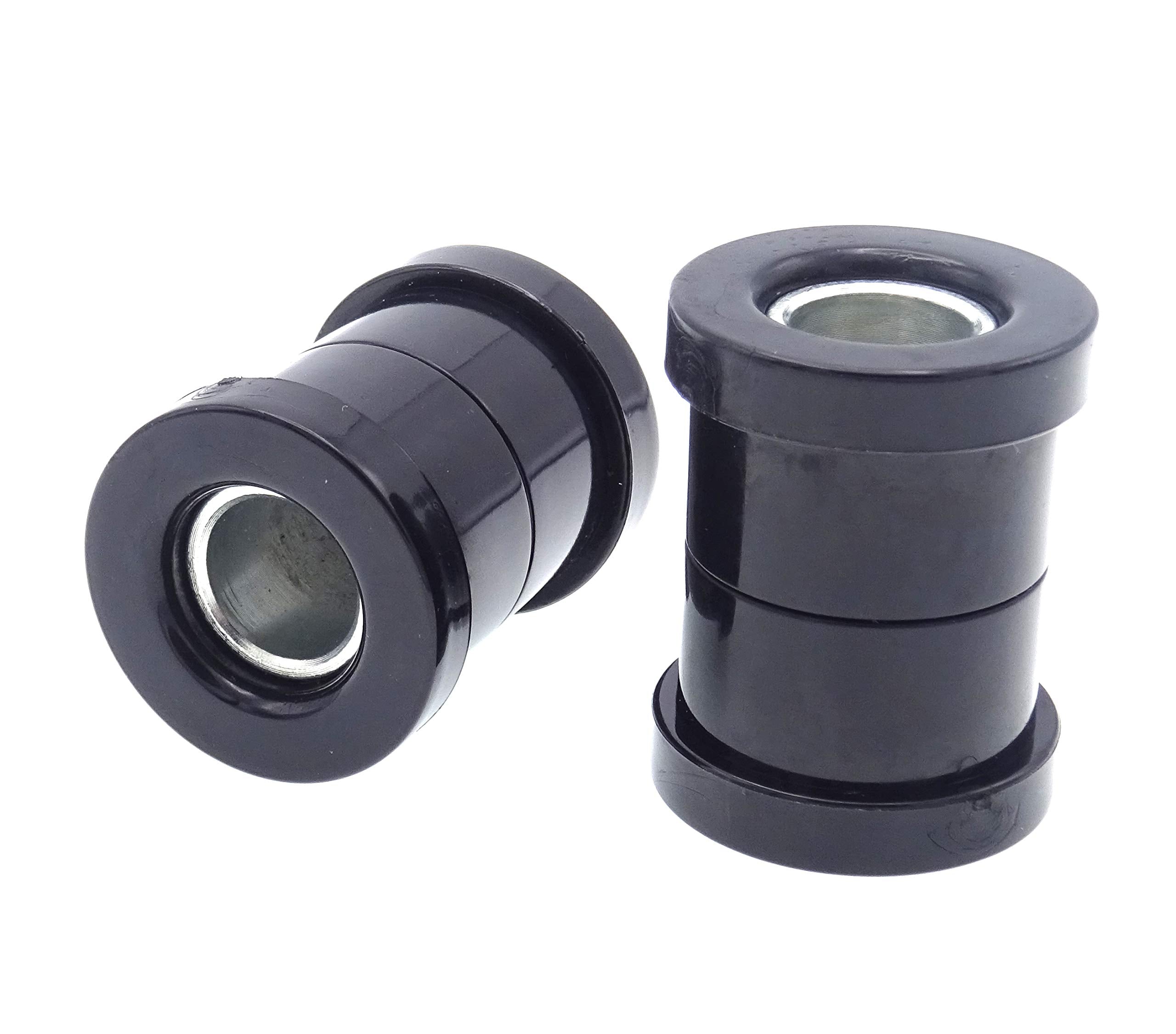 XJMOTO Black Handlebar Riser Bushings Damper Kit for Harley Softail/Dyna/FXR 1973-2017 & Sportster XL 1973-2023