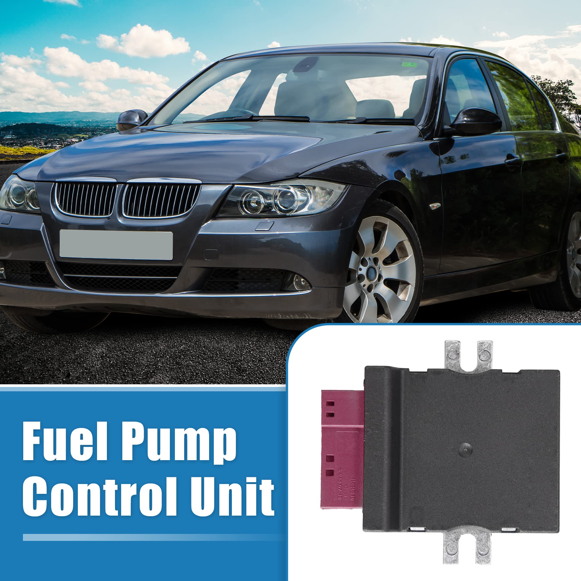 X AUTOHAUX Fuel Pump Control Module Unit Oil Control Computer Module for BMW X5 X6 328i 335i 528i 550i 740i 750Li Electric Fuel