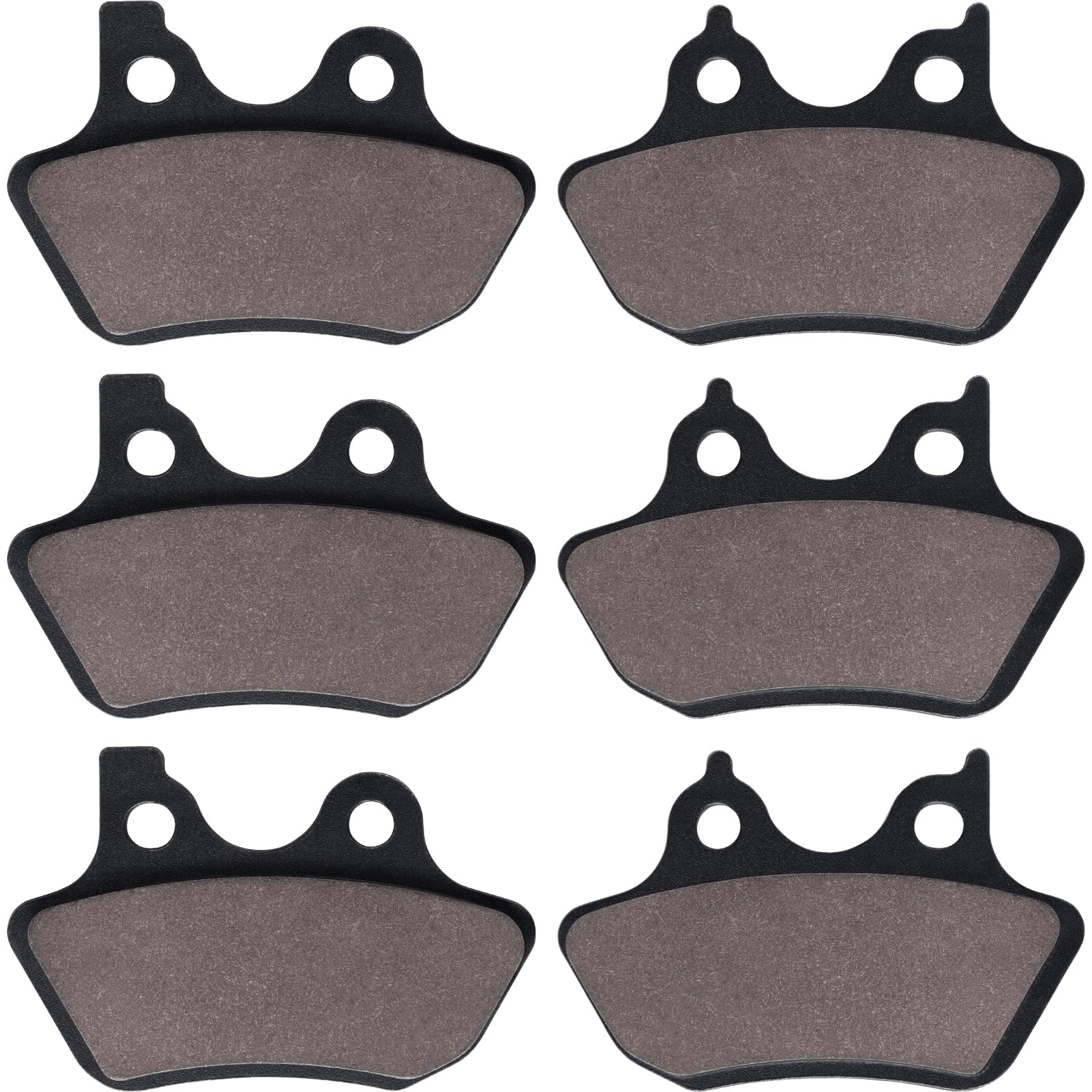 Locopow Brake Pads Front And Rear For Road King, Dyna 2000-2007,Compatible With Harley Davidson Road Glide, Electra Glide, Low Rider, Wide Glide, Super Glide, Sportster Xlh883R