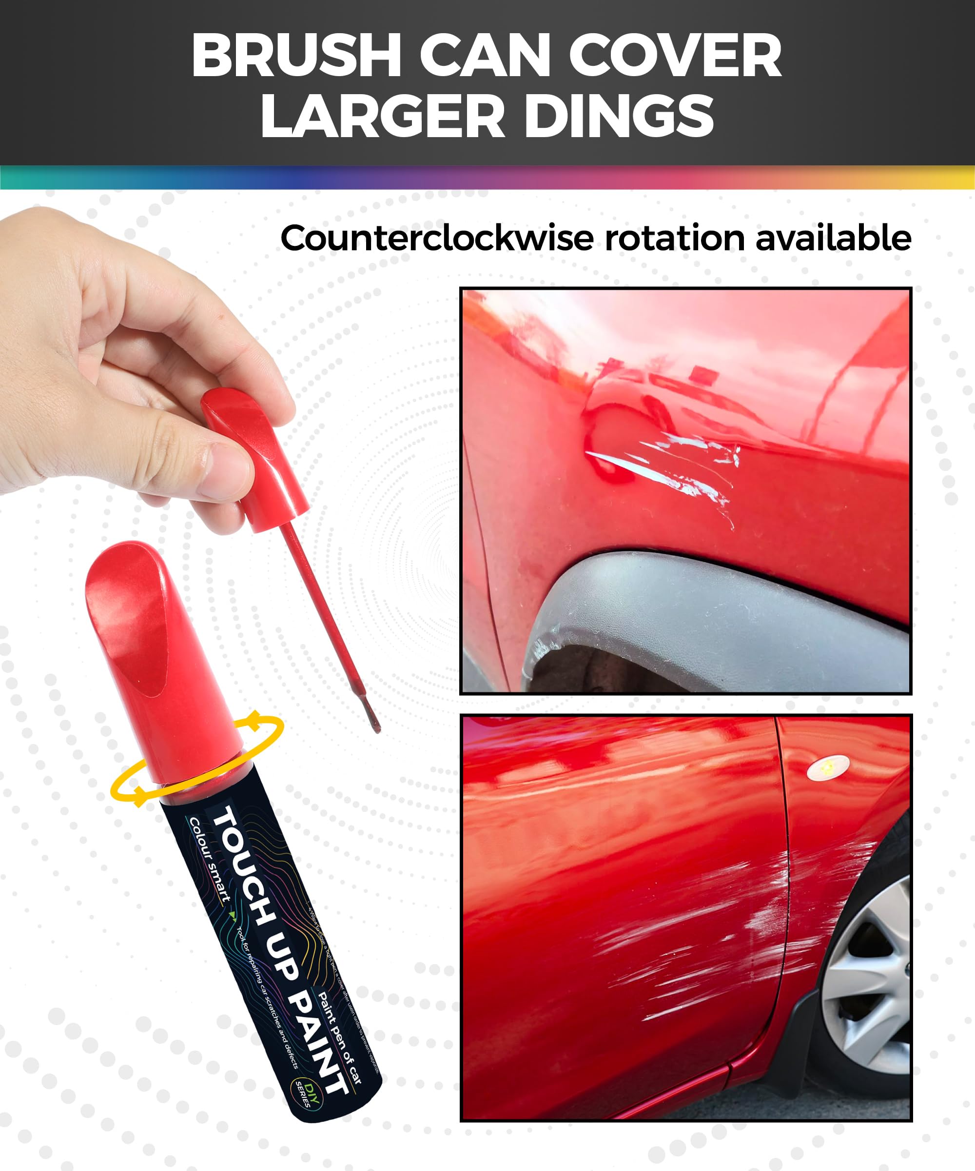 UBOG Touch Up Paint Pen,Touch Up Paint for Cars,Car Accessories Car Touch Up Paint, Automotive Paint Pen Scratch Repair,Cars Rem