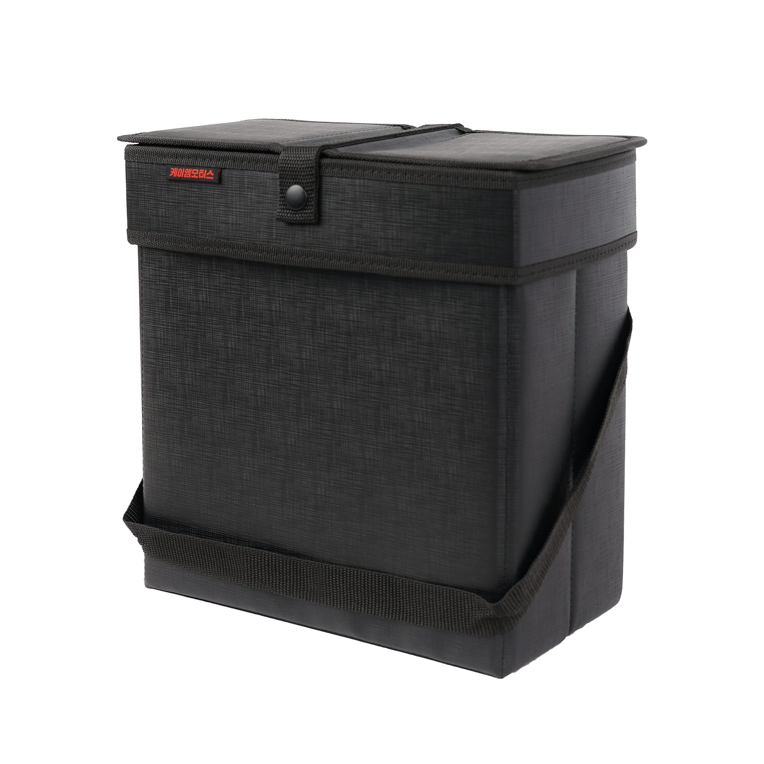 Kmmotors Aladdin Car Trash Can With Lid, Sturdy Big Trash Bin, Trash Bags Included, Simple Design (Large)