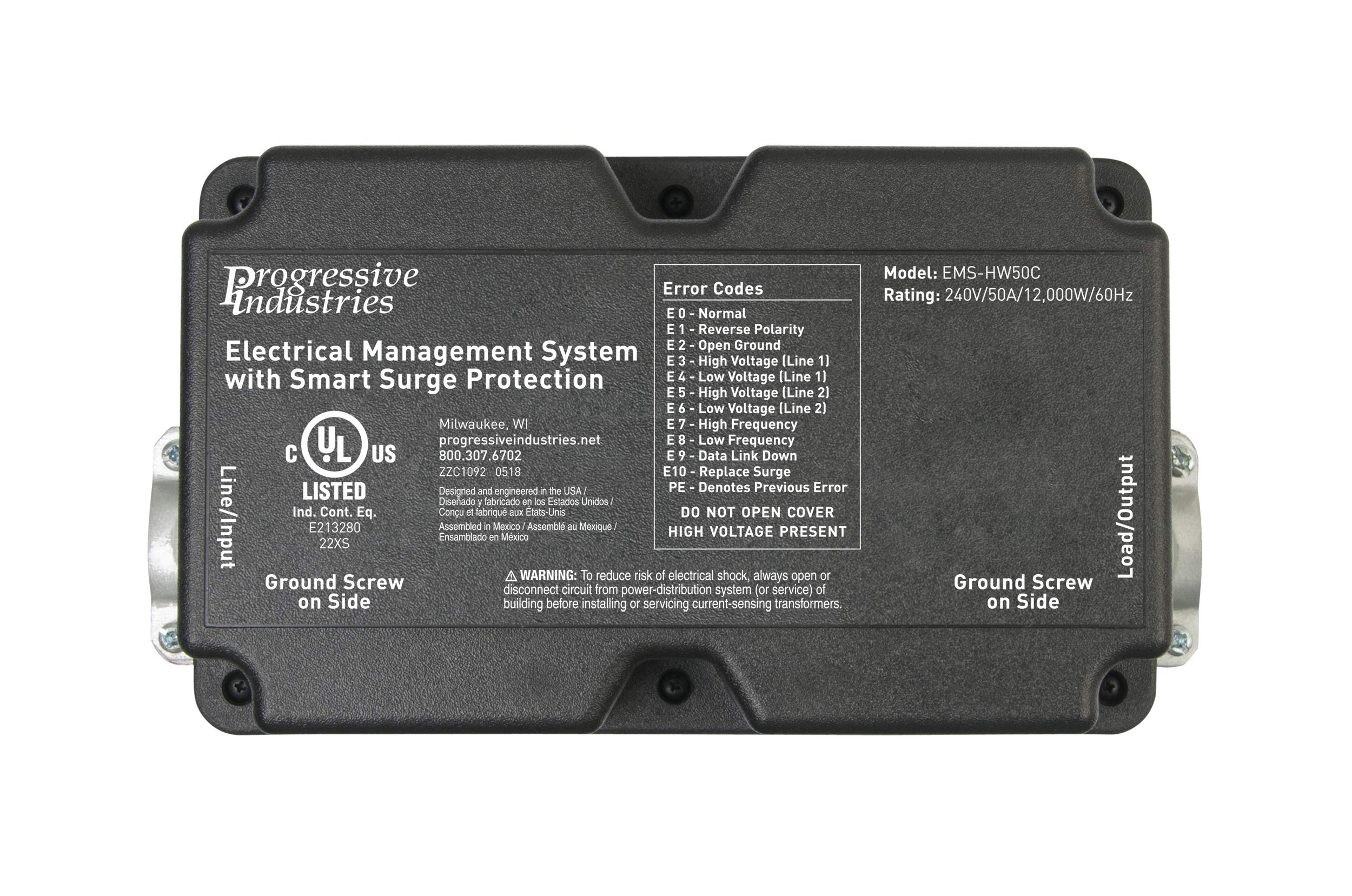 Progressive International Progressive Industries EMSHW50C Surge Protector
