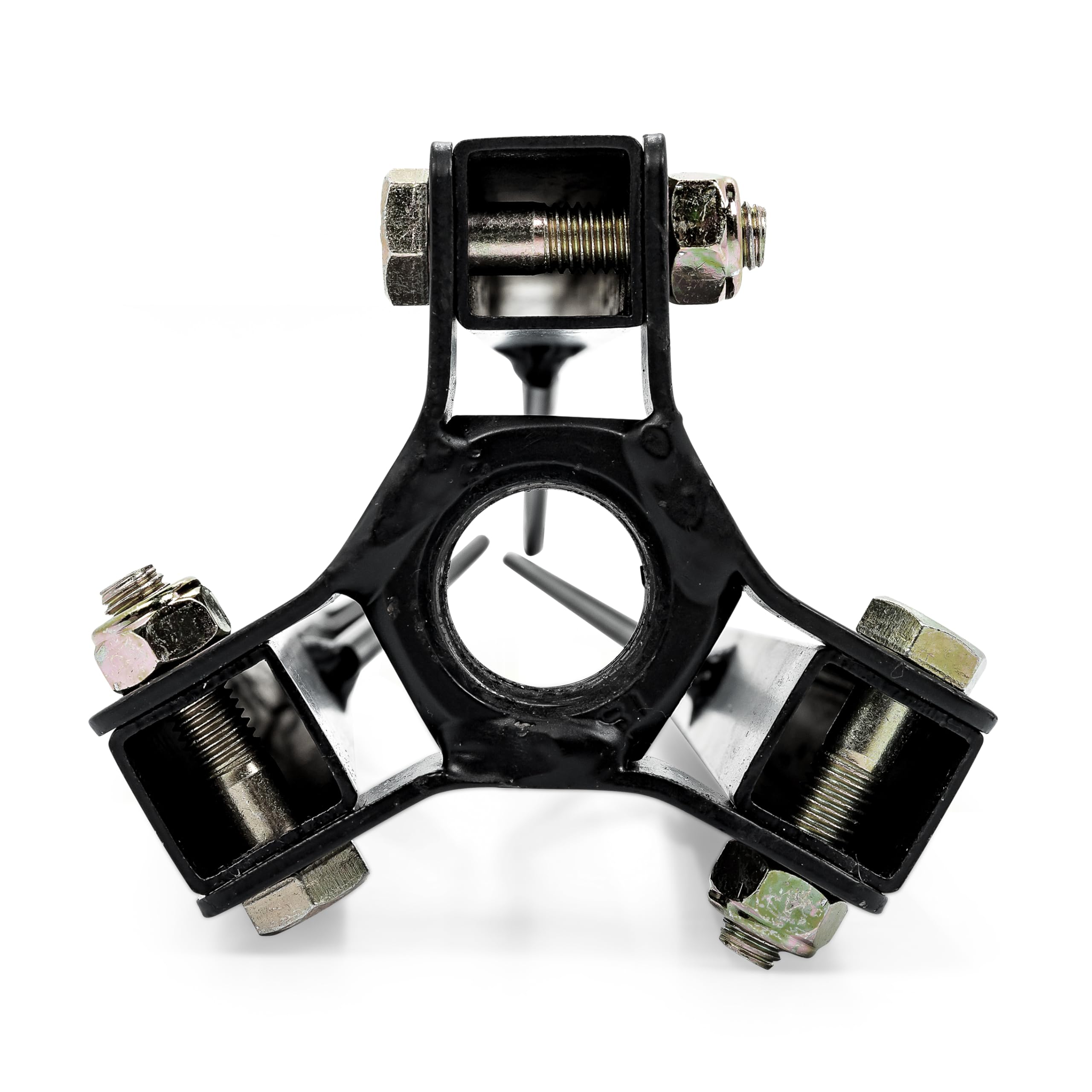 Camco Eaz-Lift Camper & RV Gooseneck Stabilizer Tripod Jack - Reduces Movement on 5th Wheel Trailers - Features Adjustable Heigh