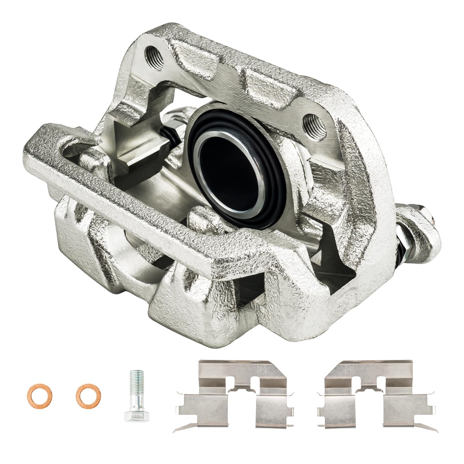 Kax Disc Brake Caliper Assembly Fit For 2005 2006 2007 2008 2009 2010 Honda Odyssey, Rear Right Passenger Side, Automotive Repla