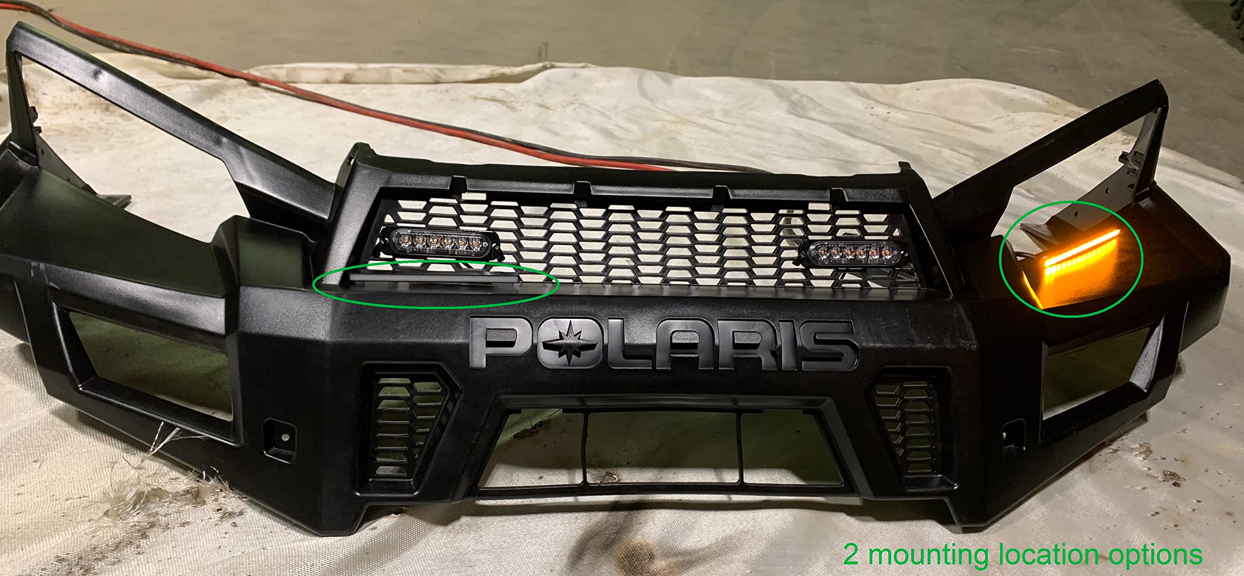 Mcsadventures Street Legal Plug And Play Turn Signal Horn Kit For 14+ Polaris Rzr 1000, 19+ Ranger Xp 1000