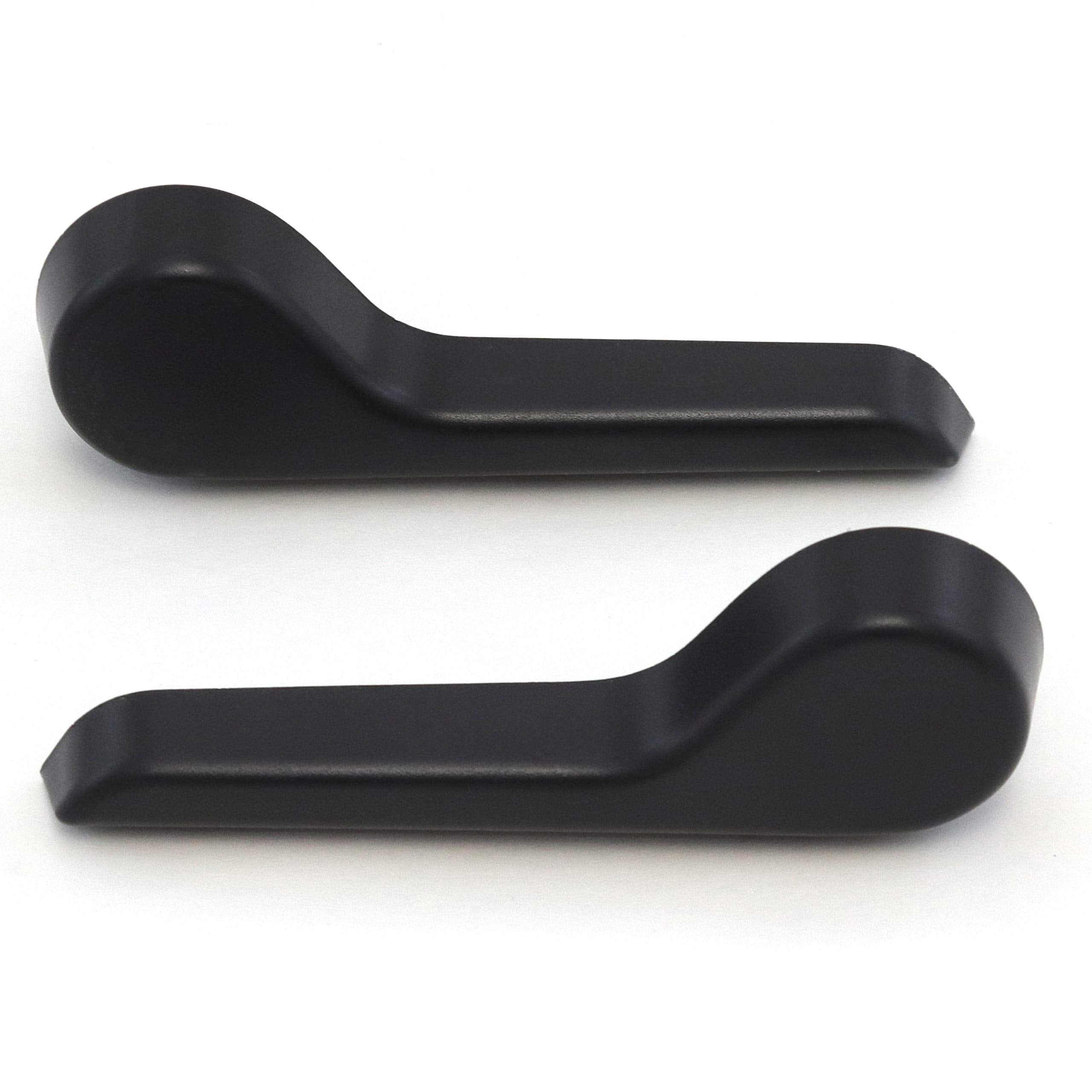Red Hound Auto 2 Driver And Passenger Front Seat Recliner Handles Black Ebony Set Compatible With Chevrolet Gmc Silverado Sierra