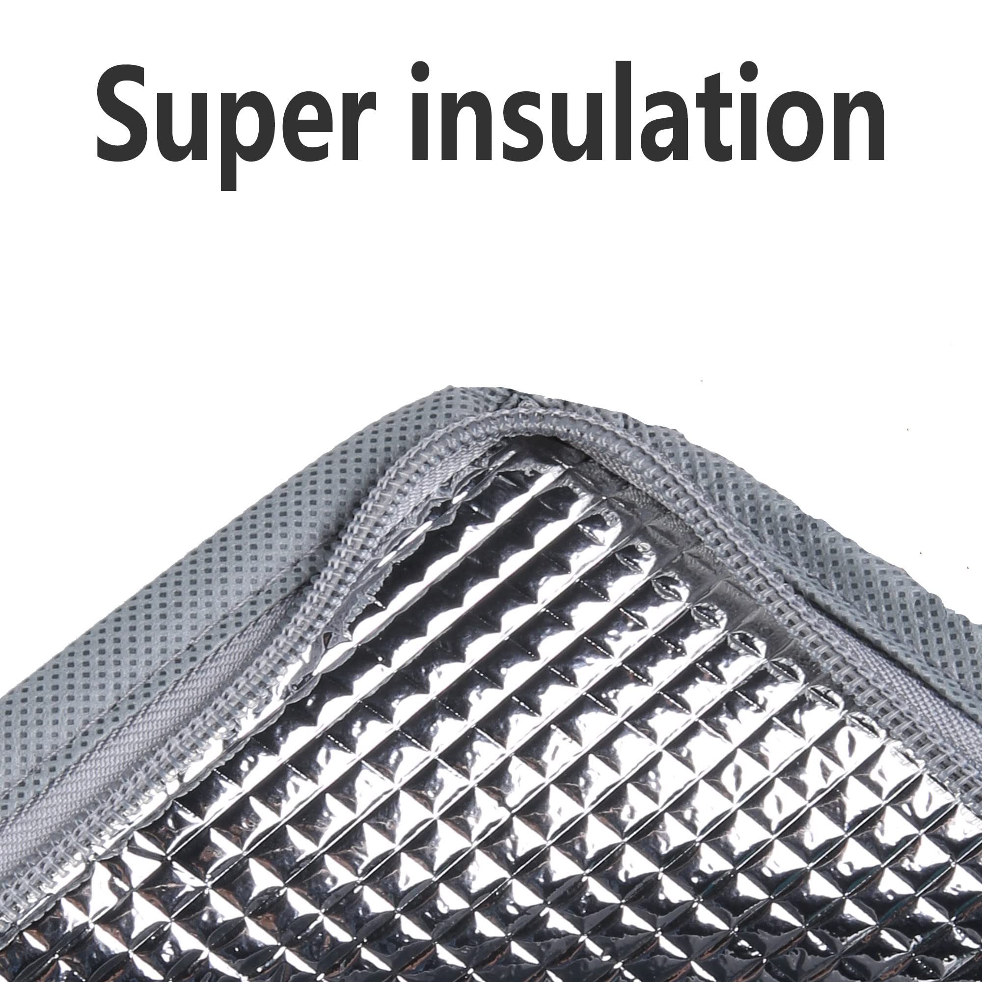 2 Pk Insulated Car Organizer - Collapsible, Multi-Compartment Automotive Suv Trunk Organizer For Storage W/Adjustable Straps - T