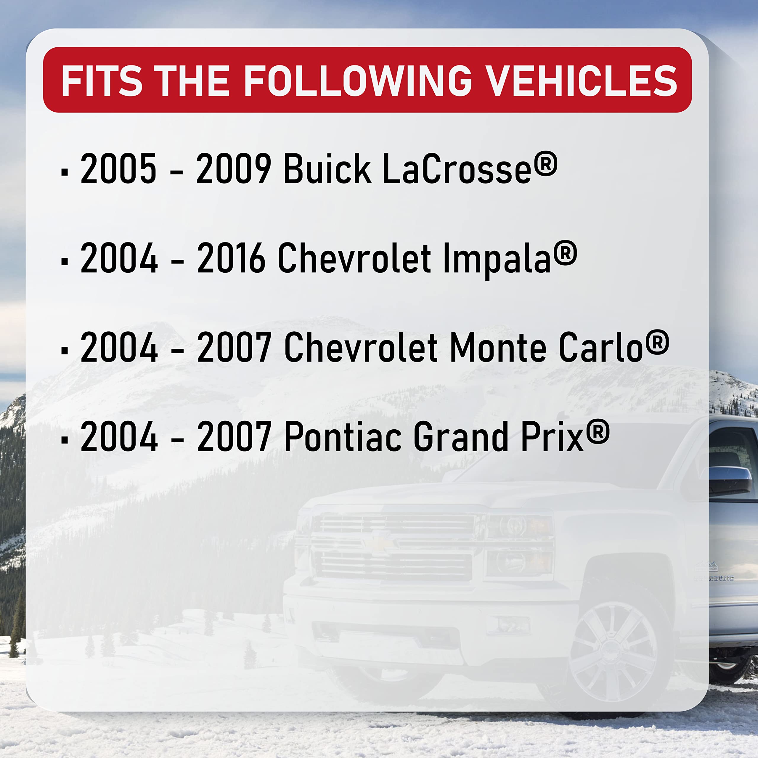 Ac Blower Motor With Fan - Replaces 22754990, 15850268, 19153333 - Compatible With Chevy, Pontiac & Buick Vehicles - 2004-2016 I