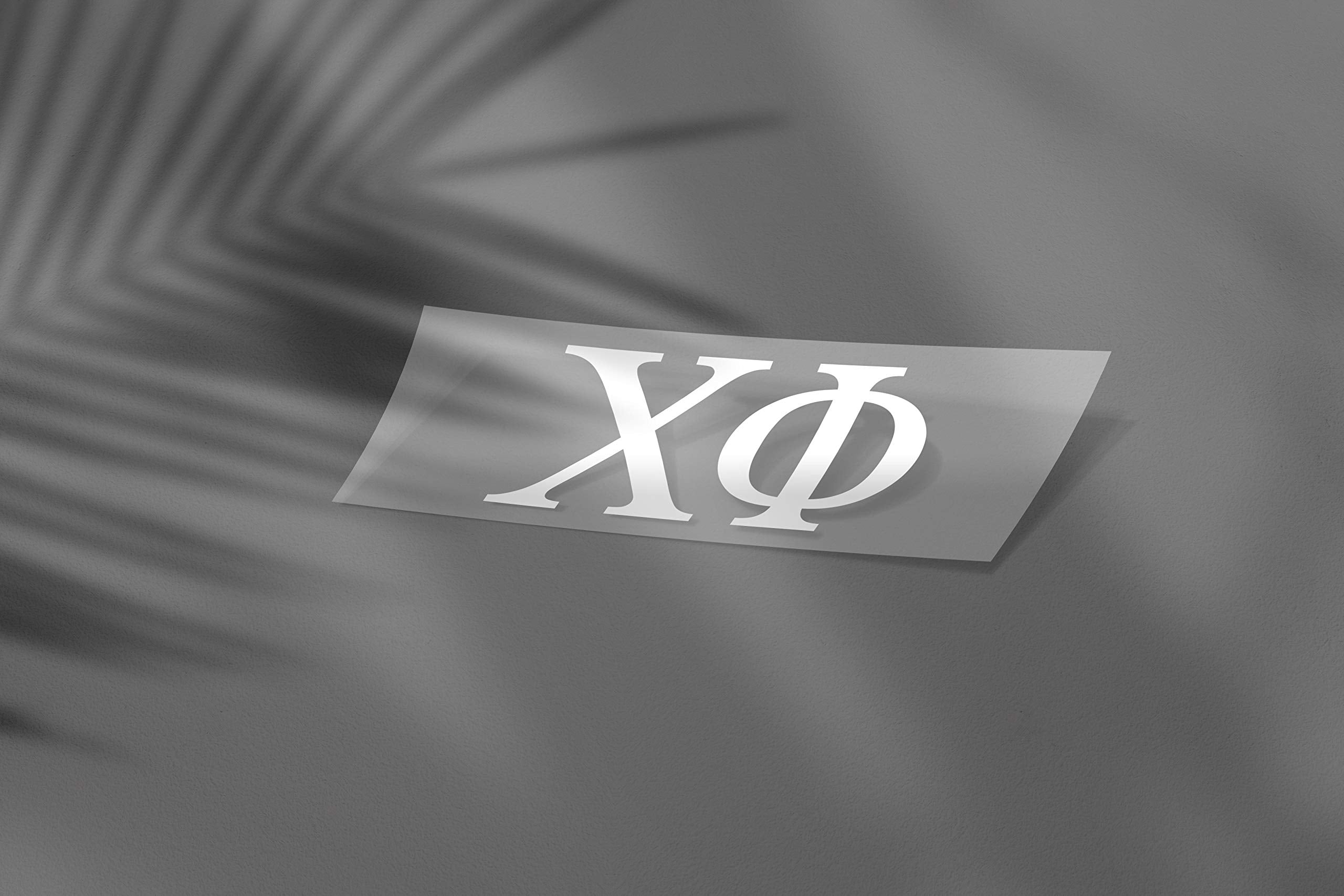 Pro-Graphx Chi Phi Sticker Greek Sorority Decal For Car, Laptop, Windows, Officially Licensed Product, Girls College Group Monog