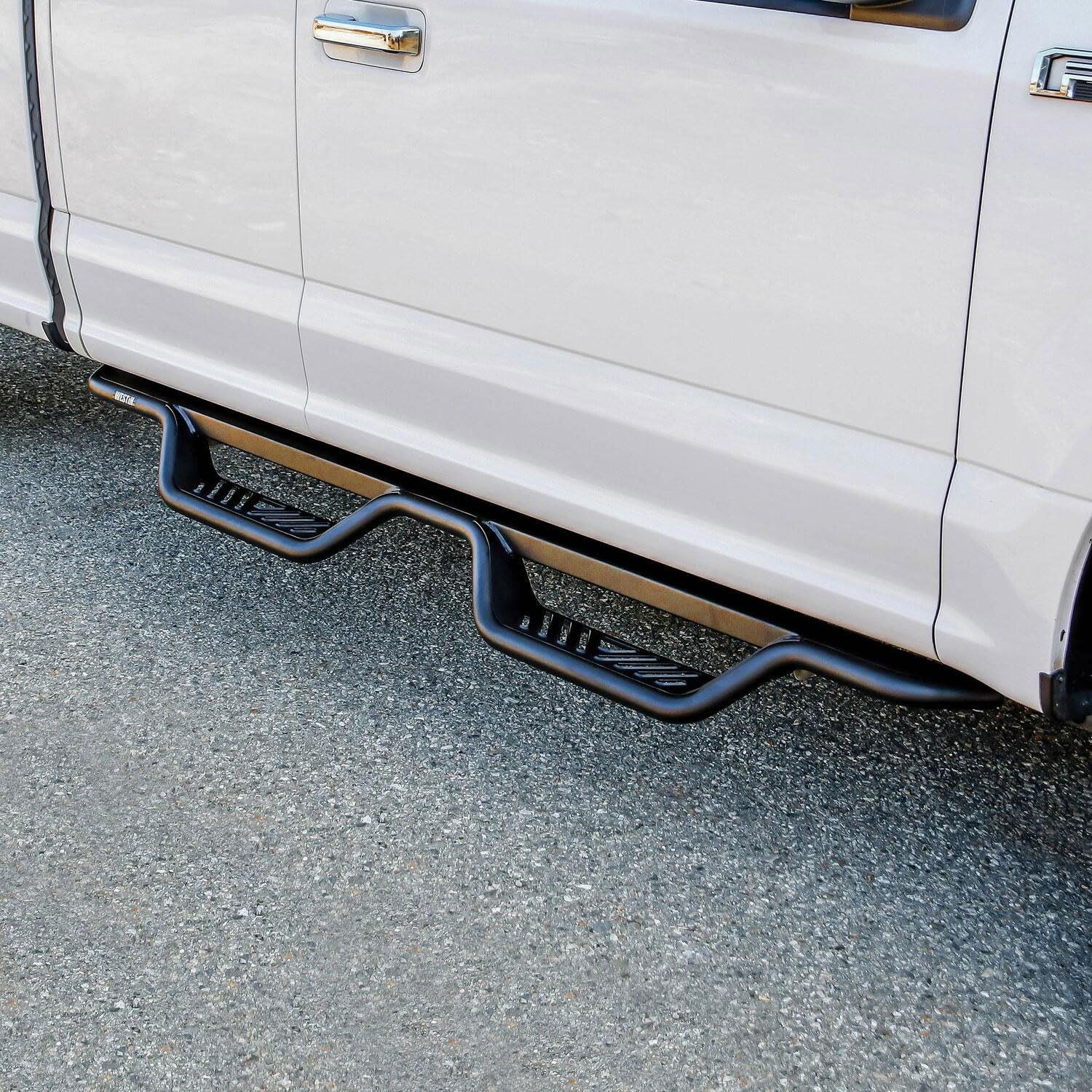 Westin 20-13935 Outlaw Drop Nerf Step Bars Fits 2015-2023 Ford F-150 Supercab; 2017-2024 F-250/350 Supercab