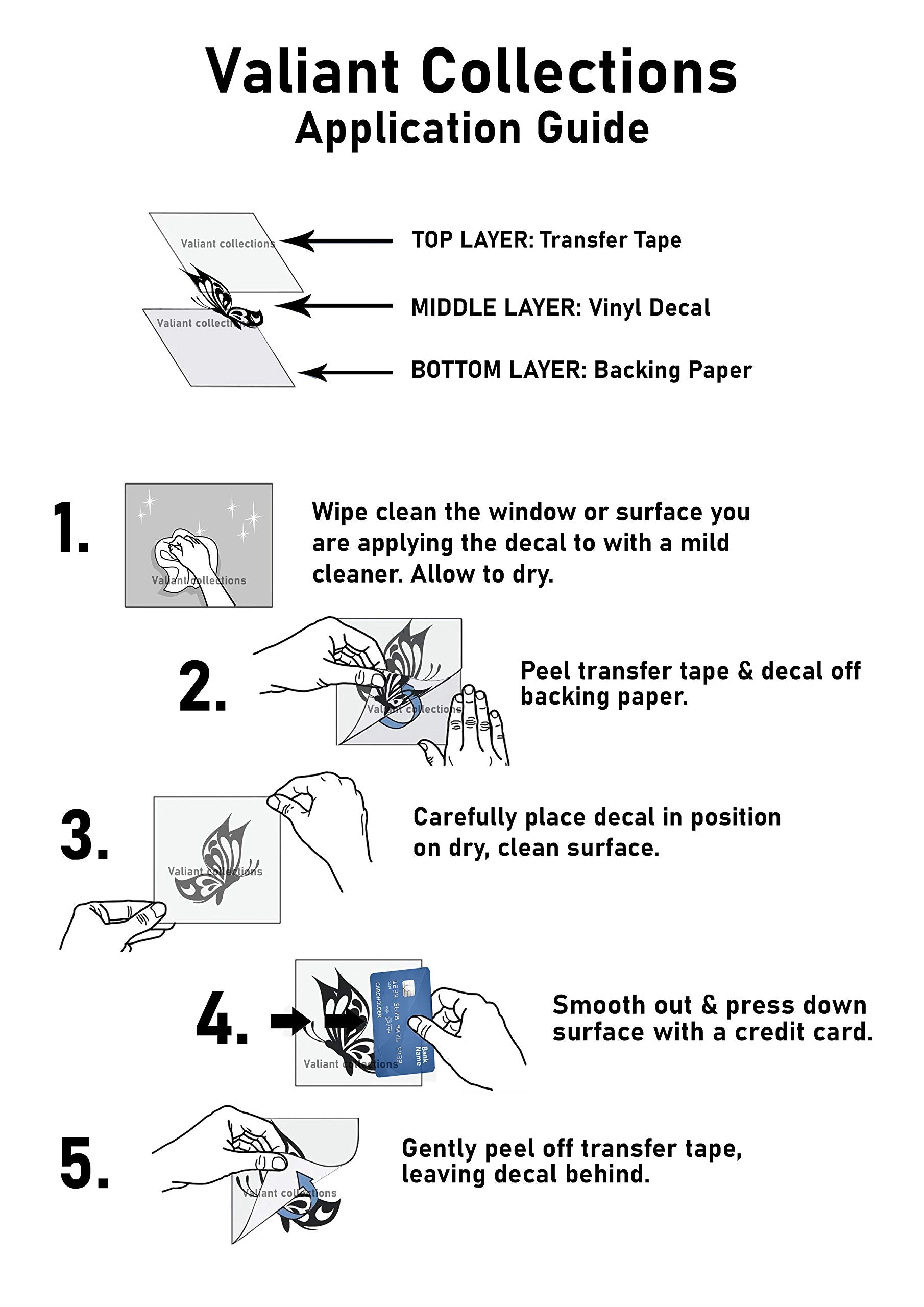 Valiant Collections – Badass Girlfriend Only Sticker – Vinyl Sticker For Car, Truck, And Van – Indoor And Outdoor Use For Laptop – Waterproof Long Lasting Decal For Car – Vc 400 (Black)