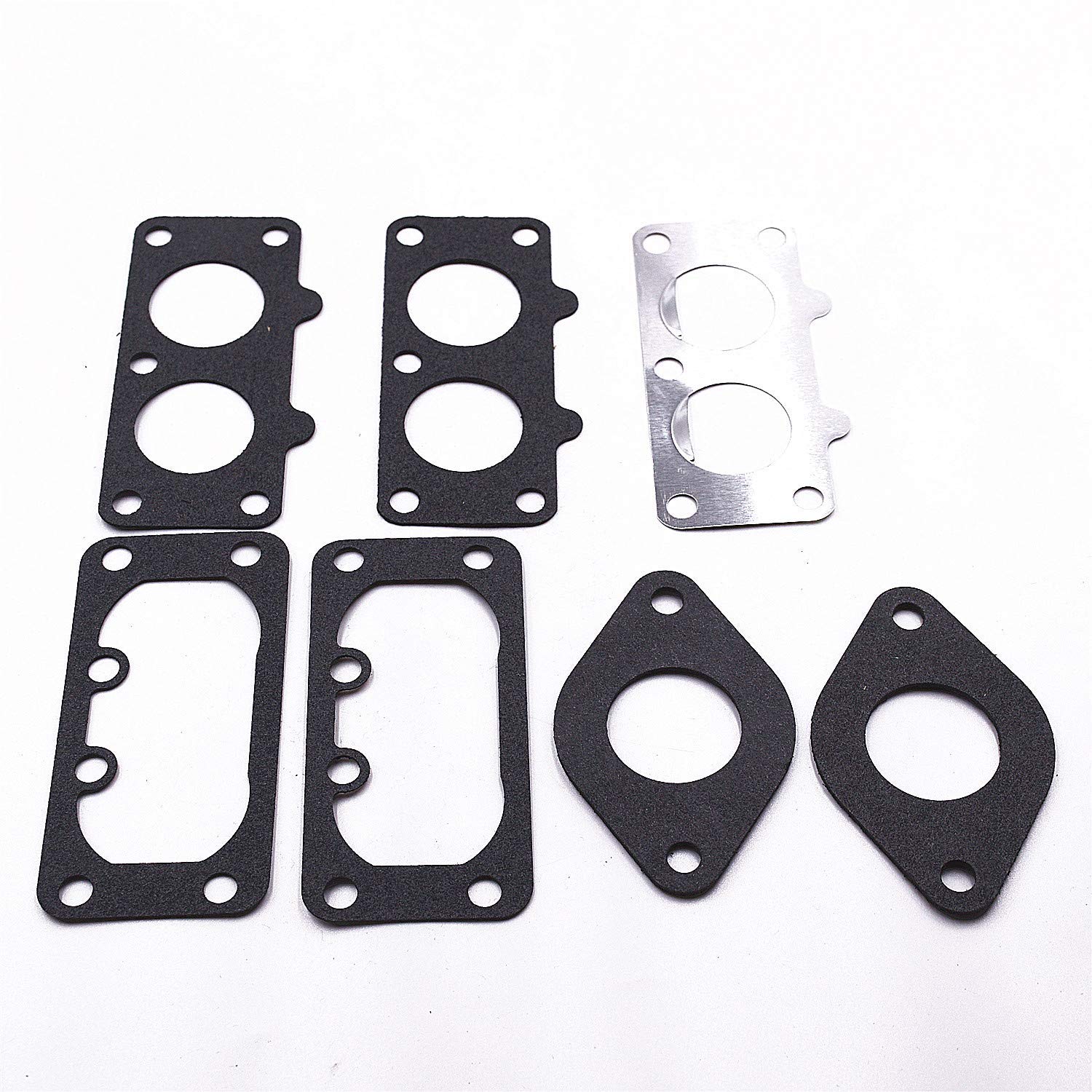 Carbman Carburetor Gaskets Kit Compatible With Kawasaki 15004-1010 15004-0763 15004-7024 796227 15003-7041 15003-7077 Carburetor Replacement For Kawasaki Some Fh641V Fh661V 22 Hp Engine M1F Carb