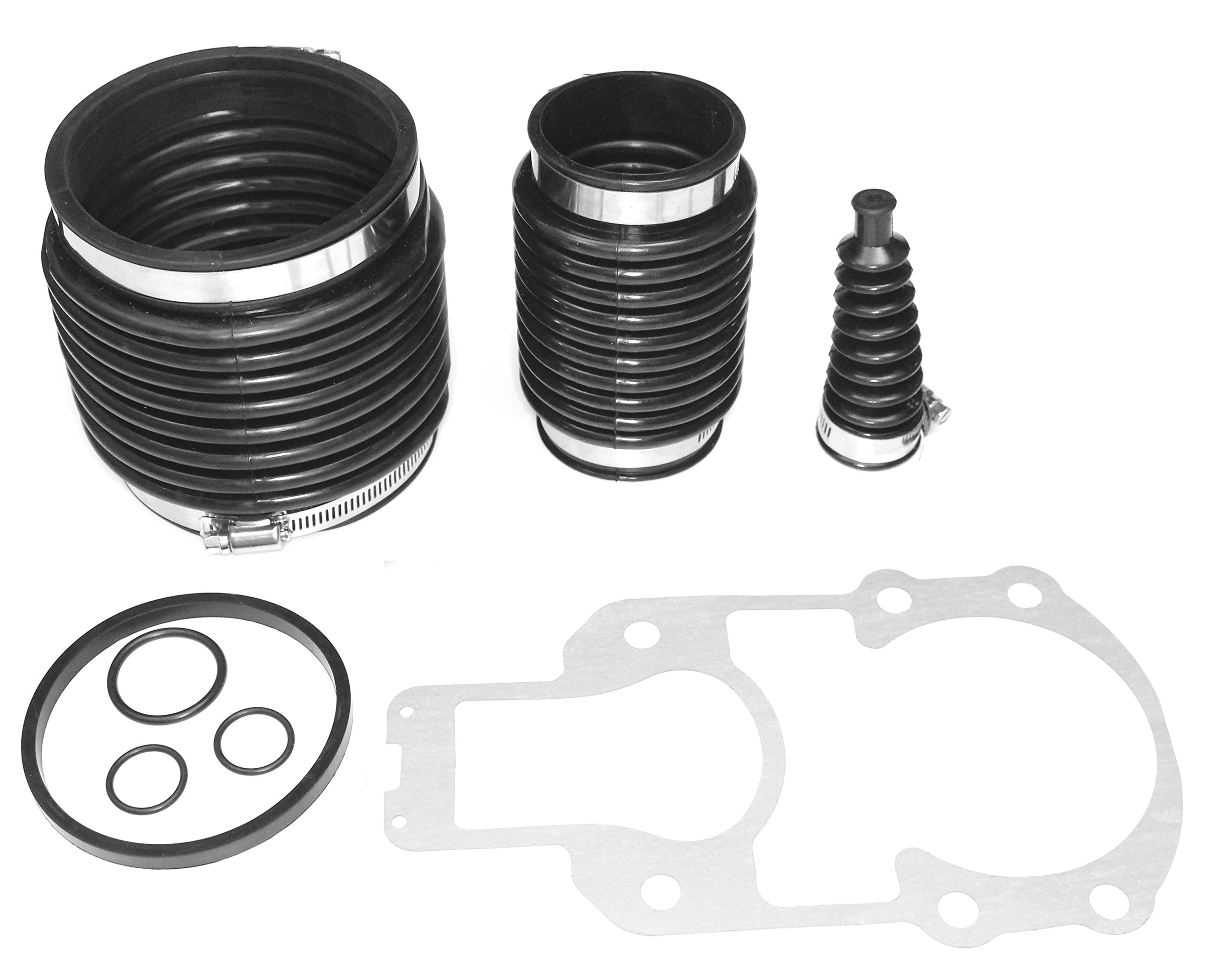 JSP Manufacturing Bellows Kit for Mercruiser Alpha One, R, MR #1 Kit 30-803097T1 60932A4 186541 Transom Bellows Kit for Mercruis