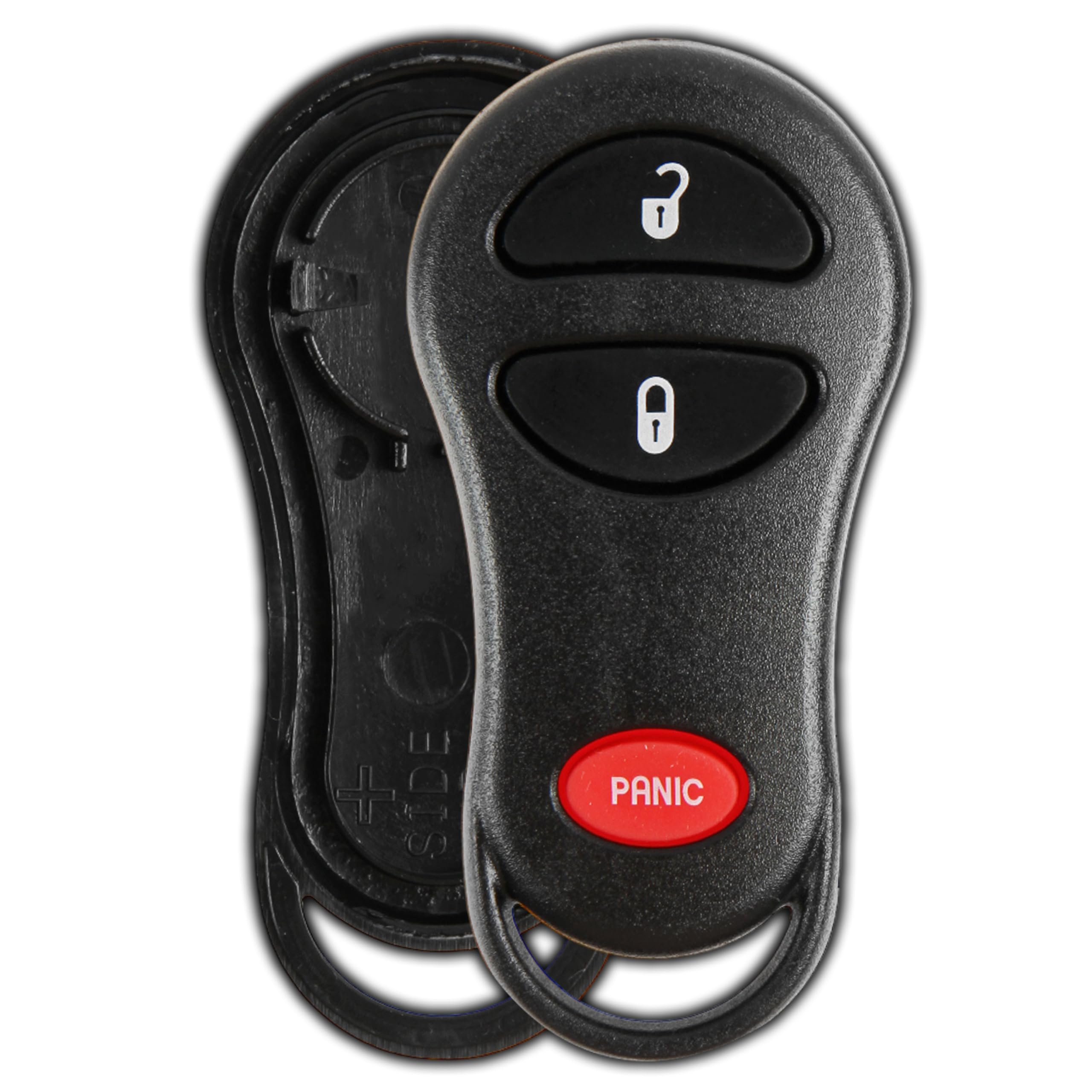 KeylessOption Just The Case Keyless Entry Remote Control Car Key Fob Shell Replacement for GQ43VT13T, GQ43VT17T, GQ43VT9T