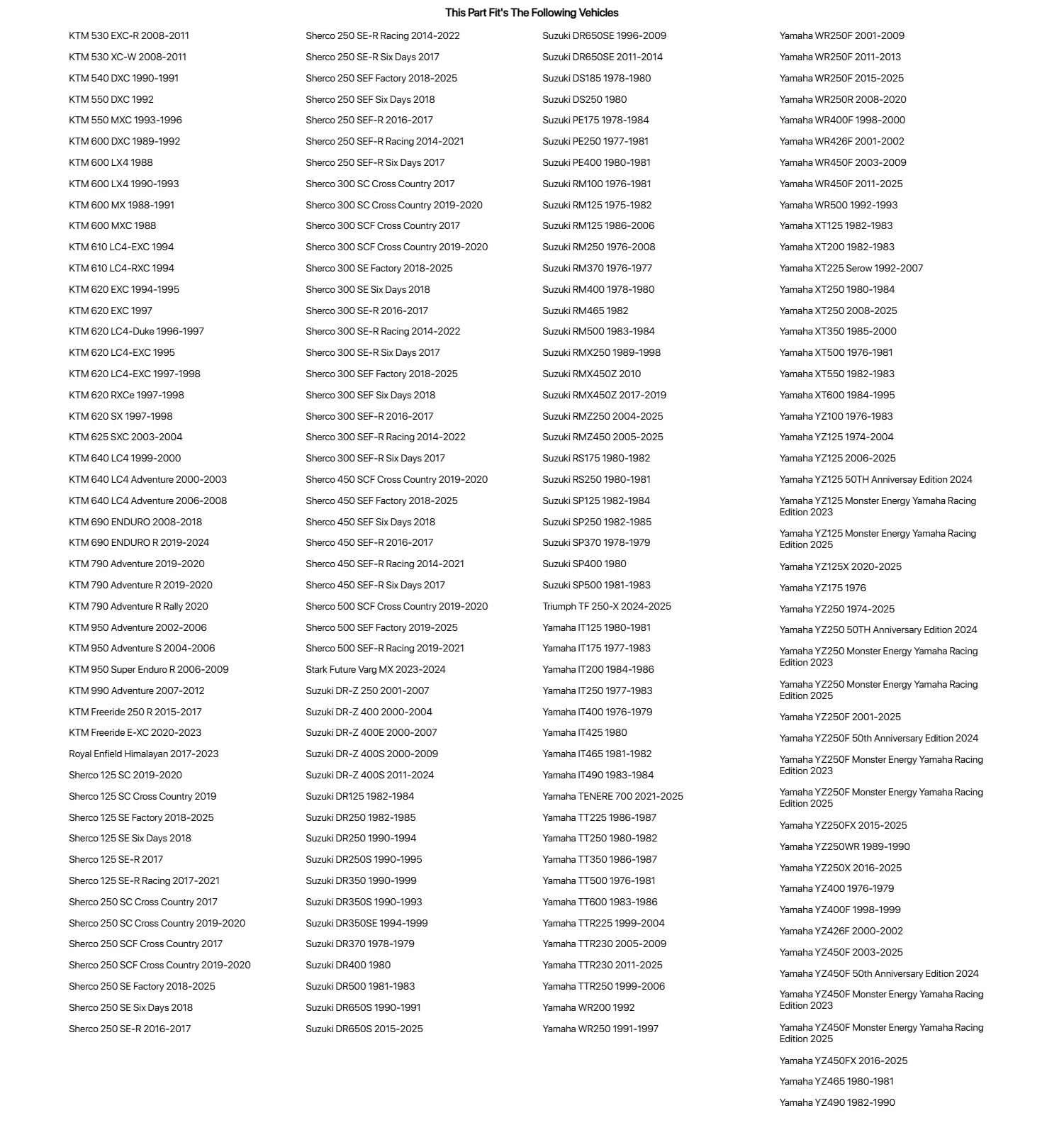 Tusk Heavy Duty 2Mm Motorcycle Tube 80/100X21