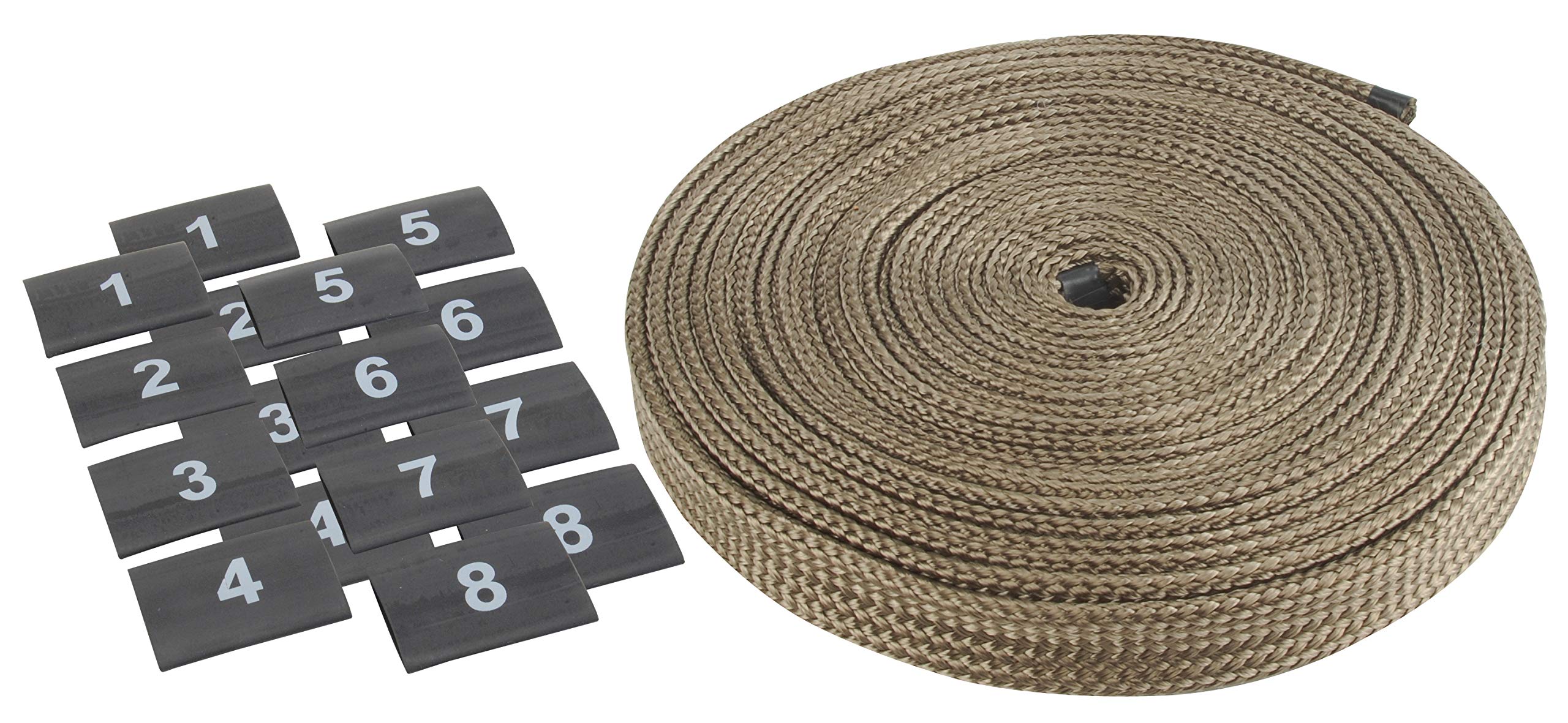 Design Engineering 010603 ProtectAWire Titanium V8 Sleeving Kit to Cover and Protect Spark Plug Wires,8Cylinder