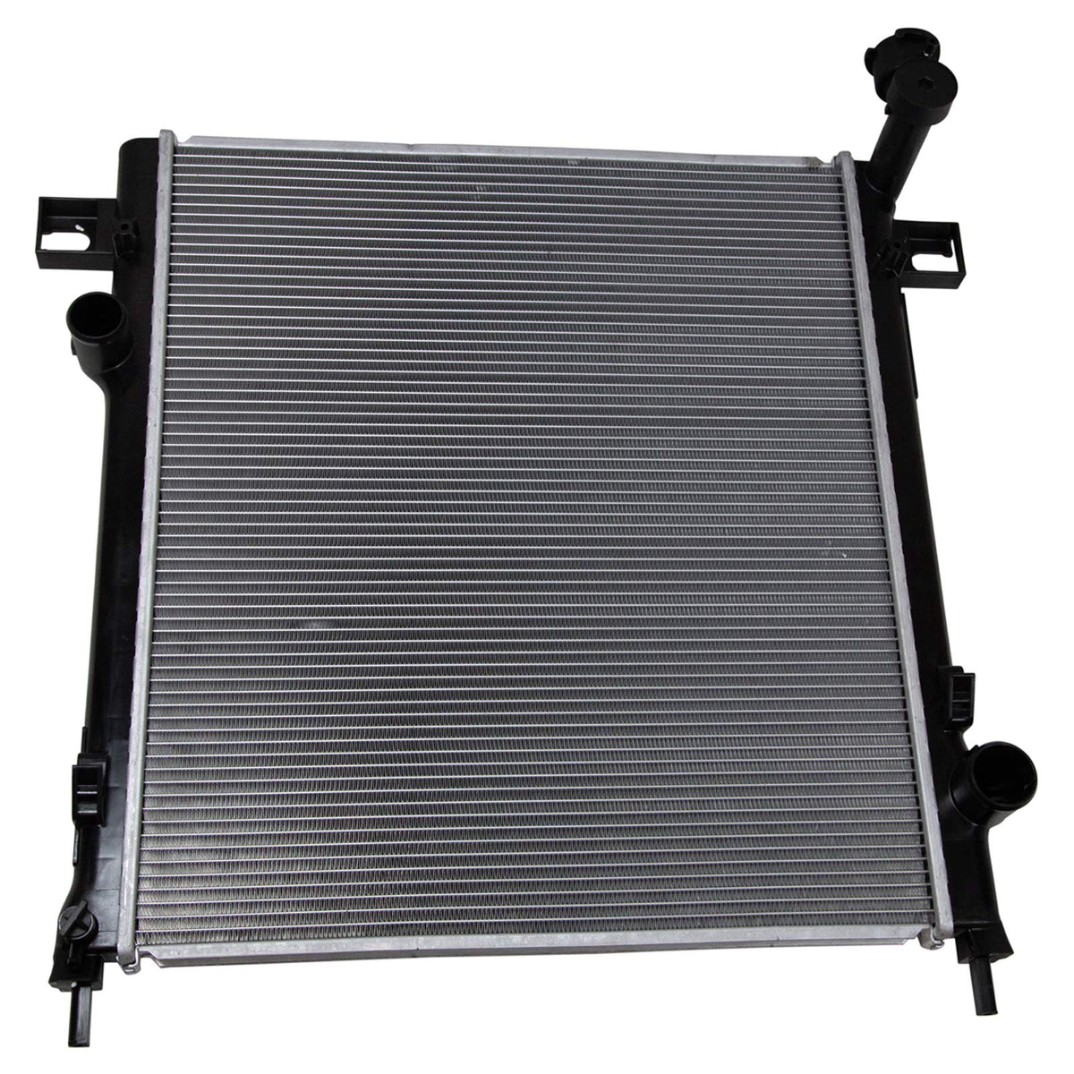 Trq Radiator Assembly Aluminum Core Compatible With 08-12 Jeep Liberty Ch3010351 Cu13071