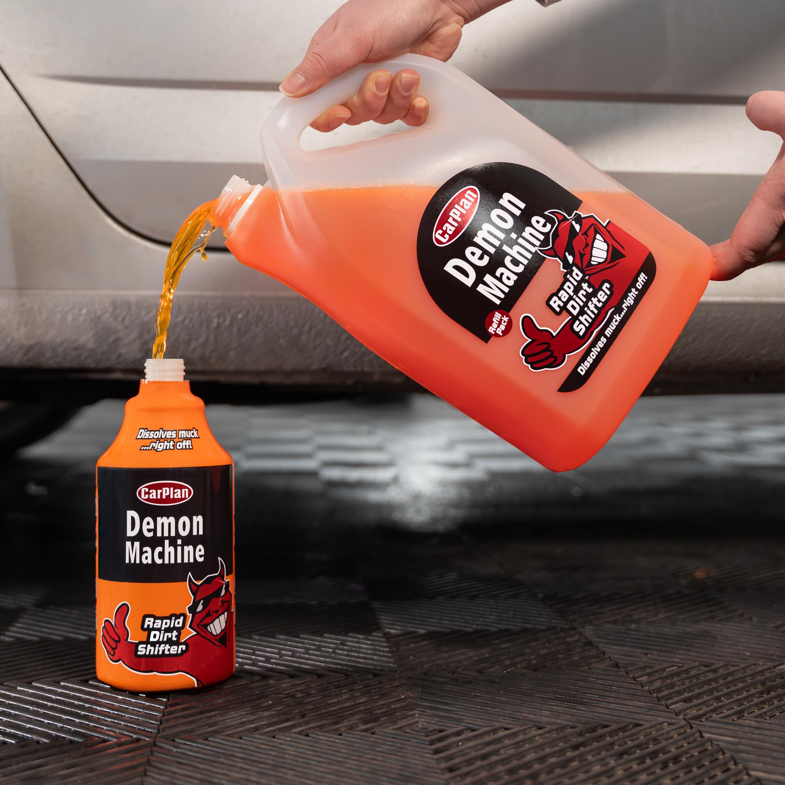 Carplan Demon Machine 169 Fl Oz (5L) Refill Pack - Rapid Dirt Shifter