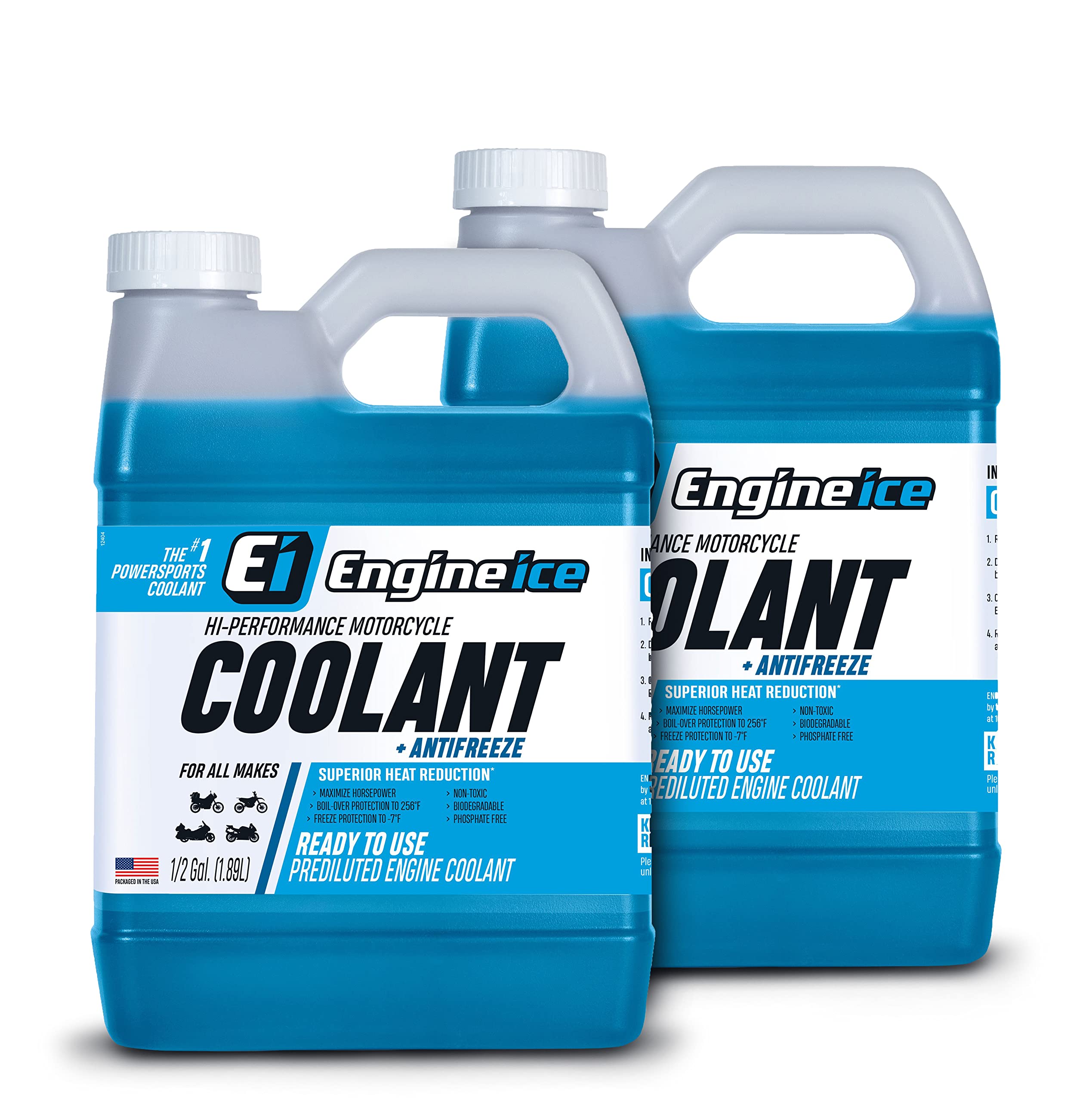 Engine Ice Tyds008-02 High Performance Coolant, 0.5 Gallon, 2 Pack