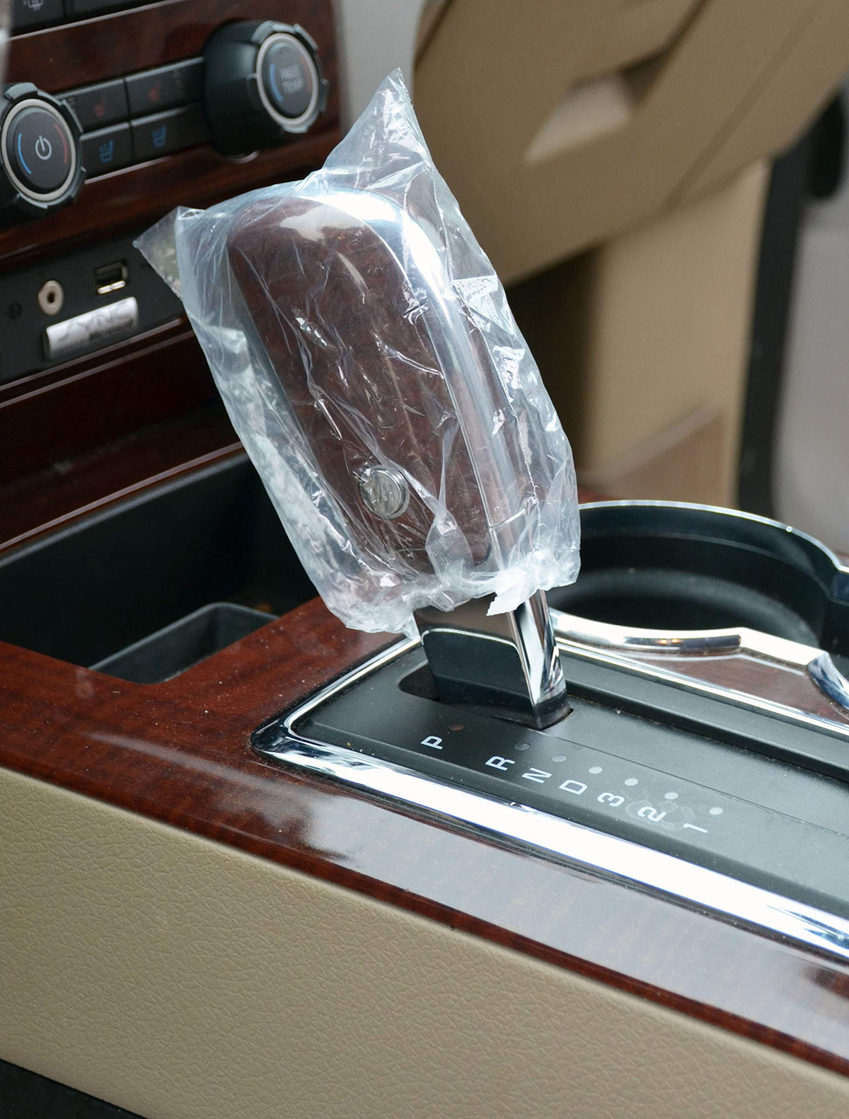 JohnDow Industries Disposable Gear Shift Protective Cover, GSC-5 Box of 500, Clear