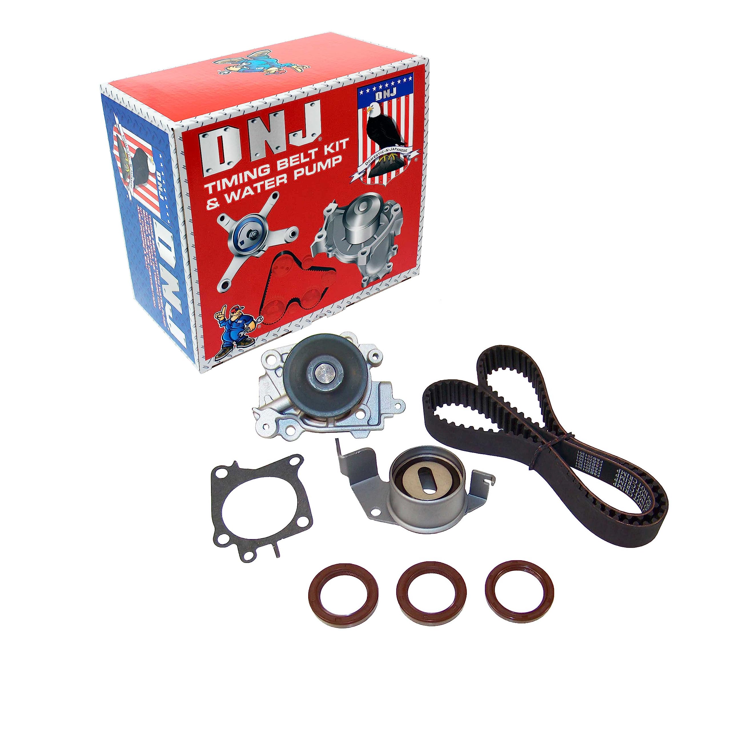 Dnj Tbk159Wp Timing Belt Kit With Water Pump/For 2002-2007 / Mitsubishi/Lancer / 2.0L / Sohc / L4 / 16V / 122Cid, 2000Cc