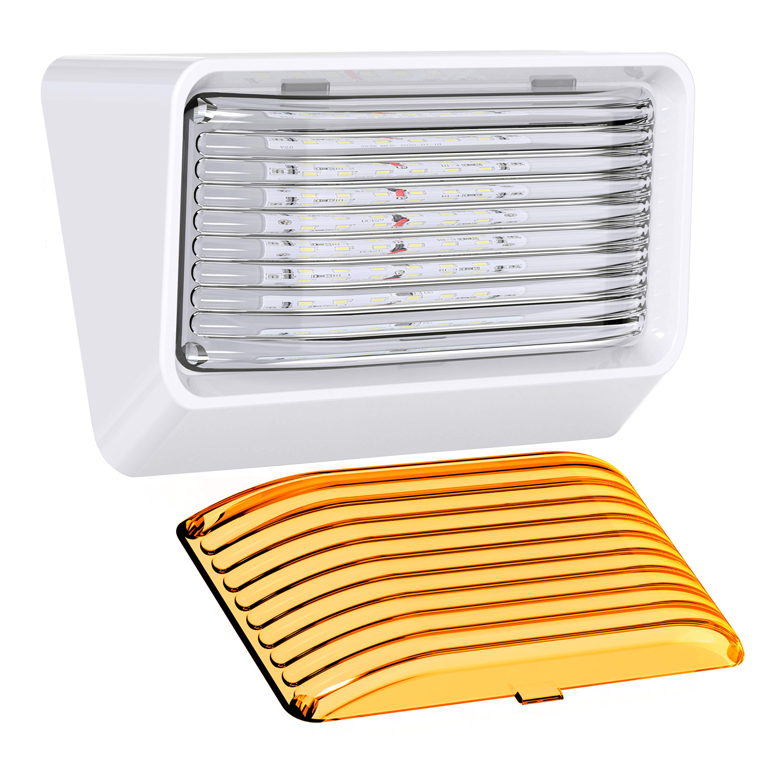 Leisure Led Rv Exterior Porch Utility Light - 12V 280 Lumen Lighting Fixture. Replacement Lighting For Rvs, Trailers, Campers, 5