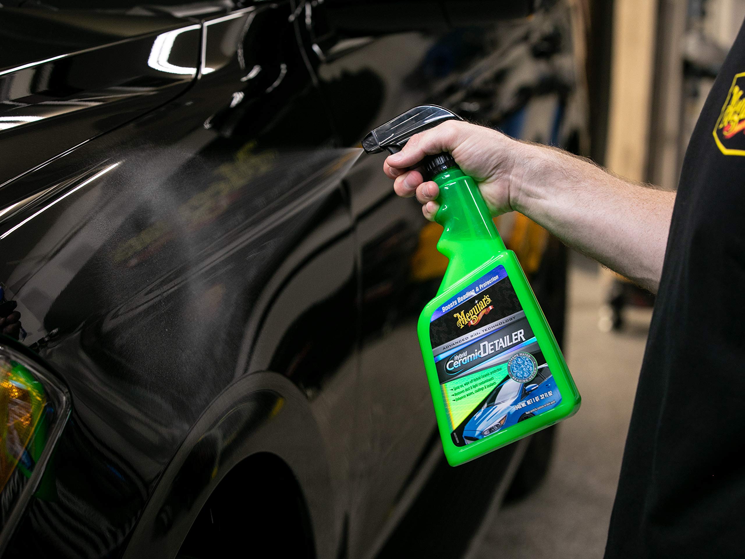 Meguiar'S Hybrid Ceramic Detailer, Spray Car Detailer With Advanced Sio2 Hybrid Technology - 32 Oz Spray Bottle