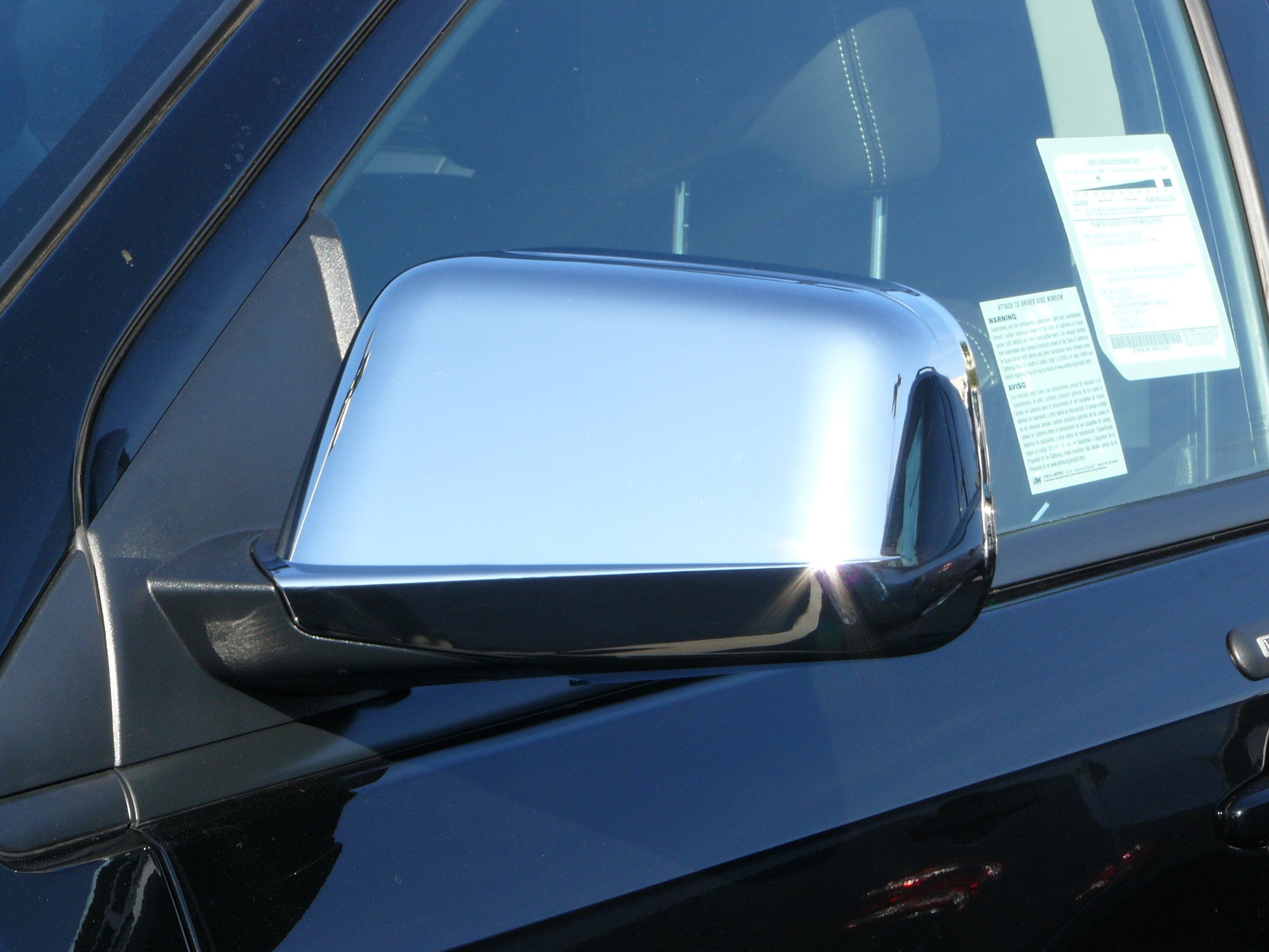 Tfp (550 Mirror Insert Accent, Chrome - Compatible With Ford/Lincoln 07-10 Edge/Mkx