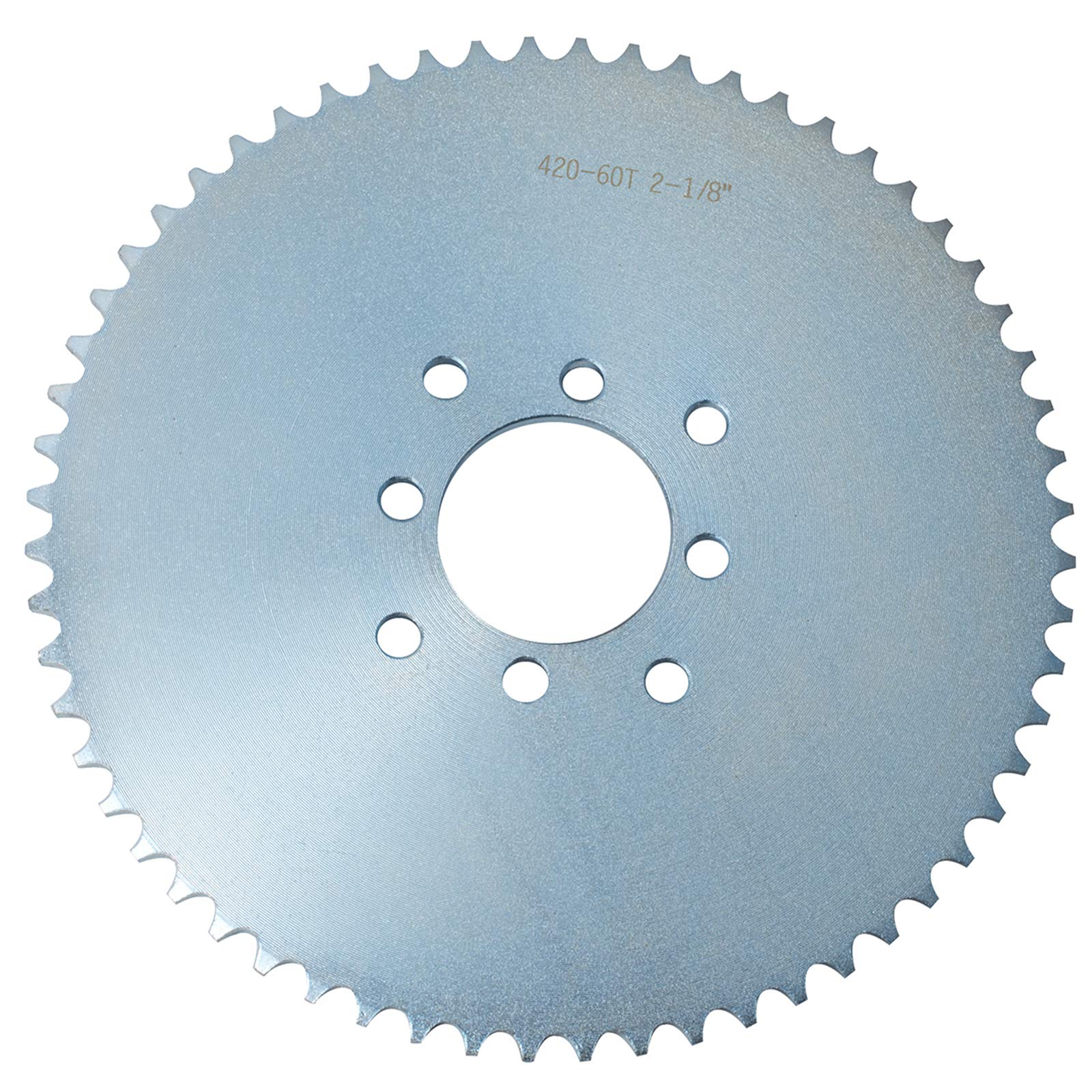 Gekufa Go Kart Sprocket For 40/41/420 Chain, 60 Tooth Sprocket For Go Karts And Mini Bikes