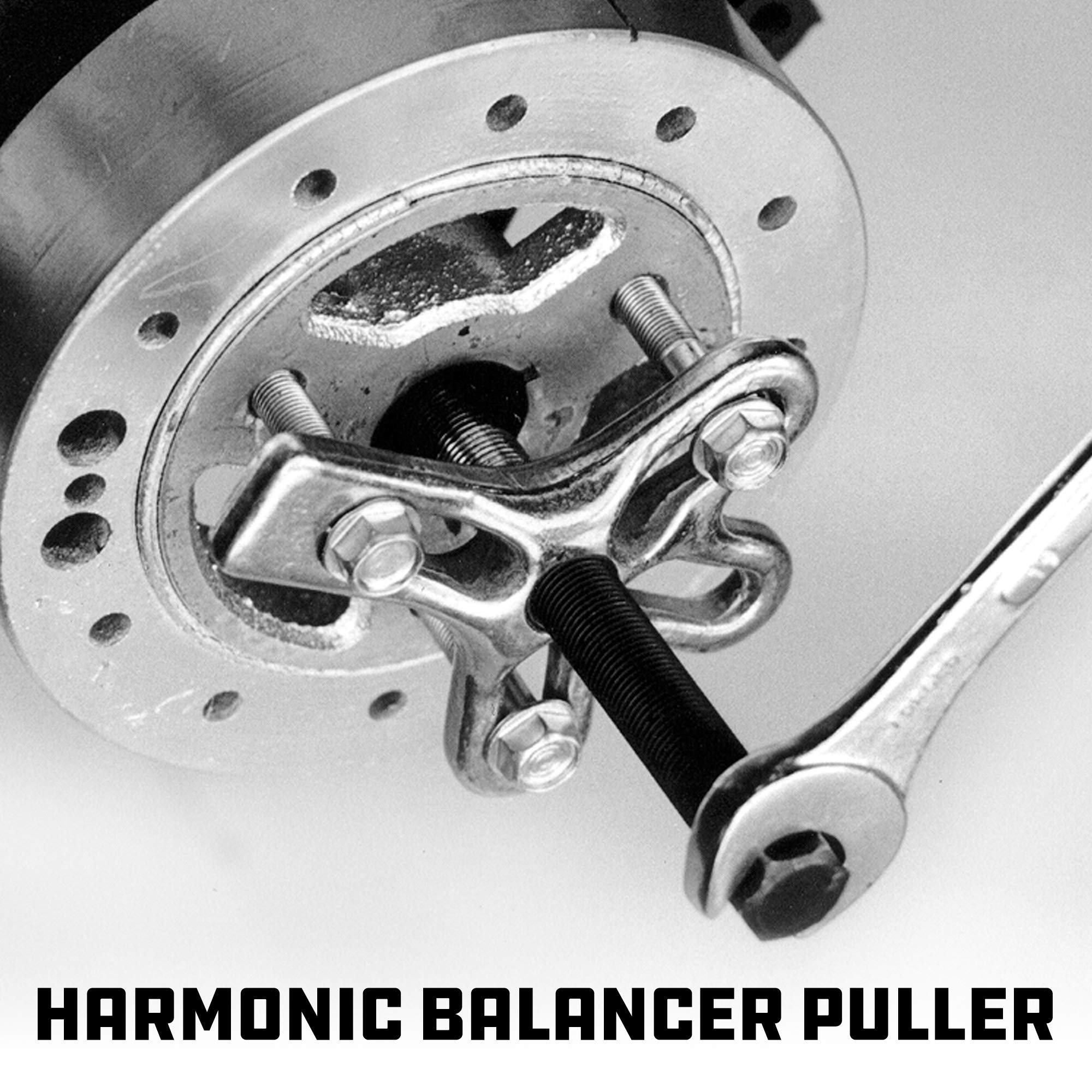Alltrade 648436 Harmonic Balance Puller, Silver
