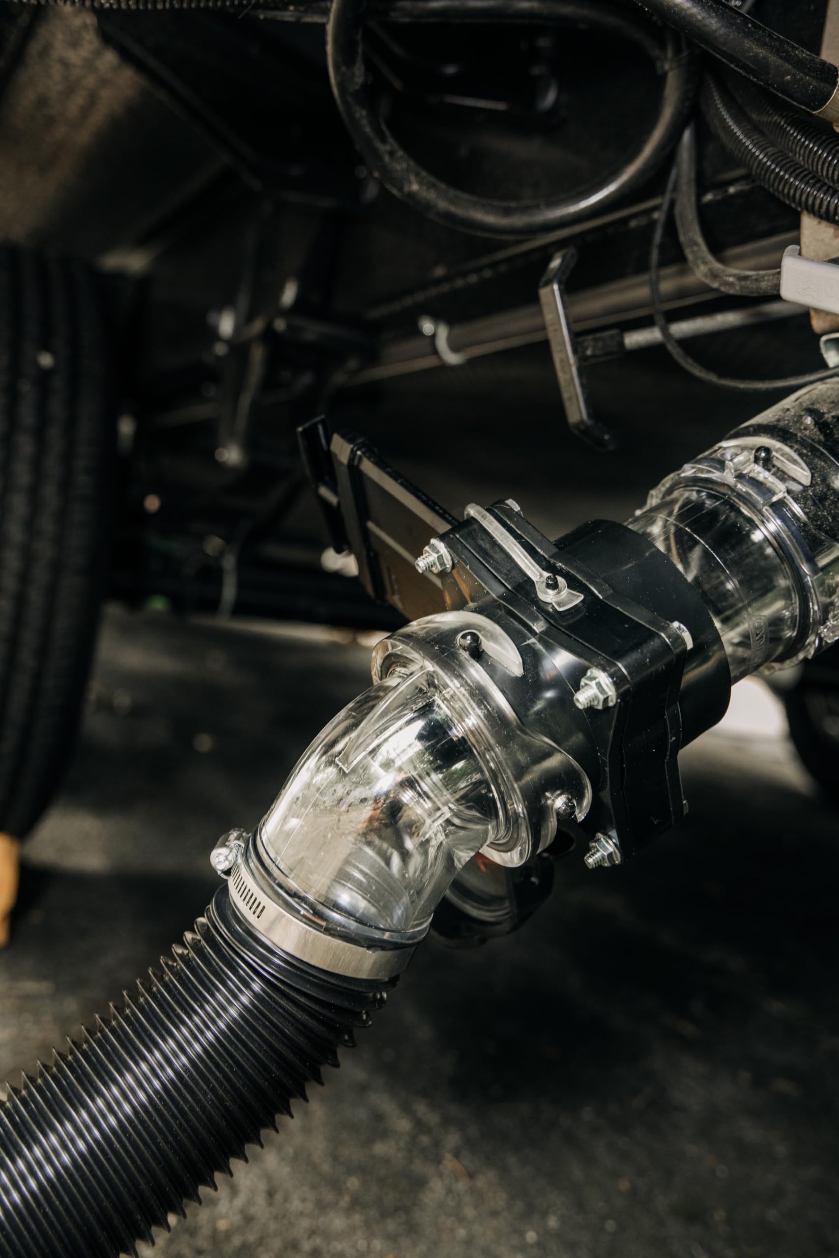 Camco 10-Foot Rv Sewer Hose - Great For The Occasional Camper - Crafted Of 12 Mils Of Hts Vinyl - Compresses To 14-Inches For Rv Storage - Black (39601)