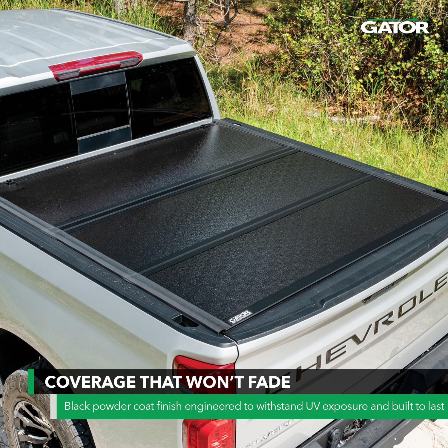 Gator Efx Hard Tri-Fold Truck Bed Tonneau Cover | Gc34006 | Fits 2002 - 2018, 2019 - 2020 Classic Dodge Ram 1500 W/O Rambox 5' 7