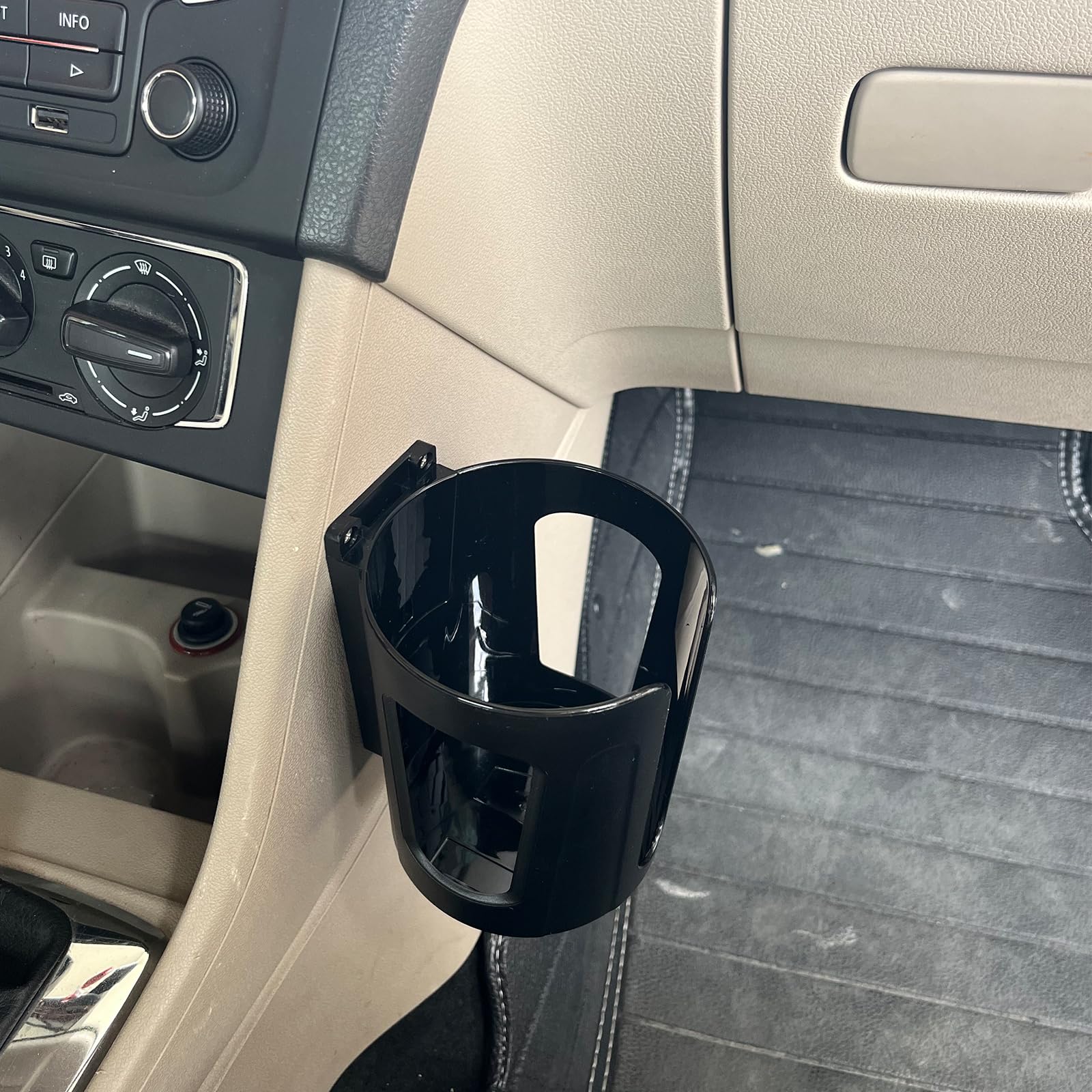 LITTLEMOLE Large Cup Holder, Universal Drink Holder for Almost Any Size Bottle or Can, Great for Rvs, Cars, Vans, Trucks, Boats