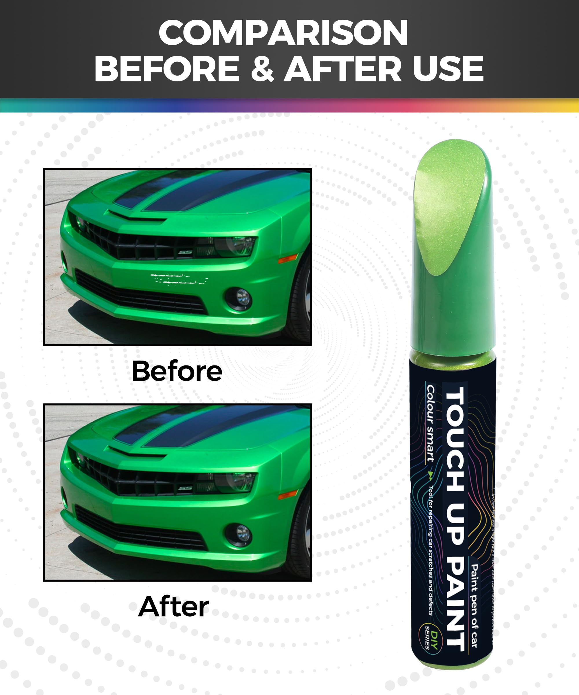 UBOG Touch Up Paint Pen,Touch Up Paint for Cars,Car Accessories Car Touch Up Paint, Automotive Paint Pen Scratch Repair,Car Remo