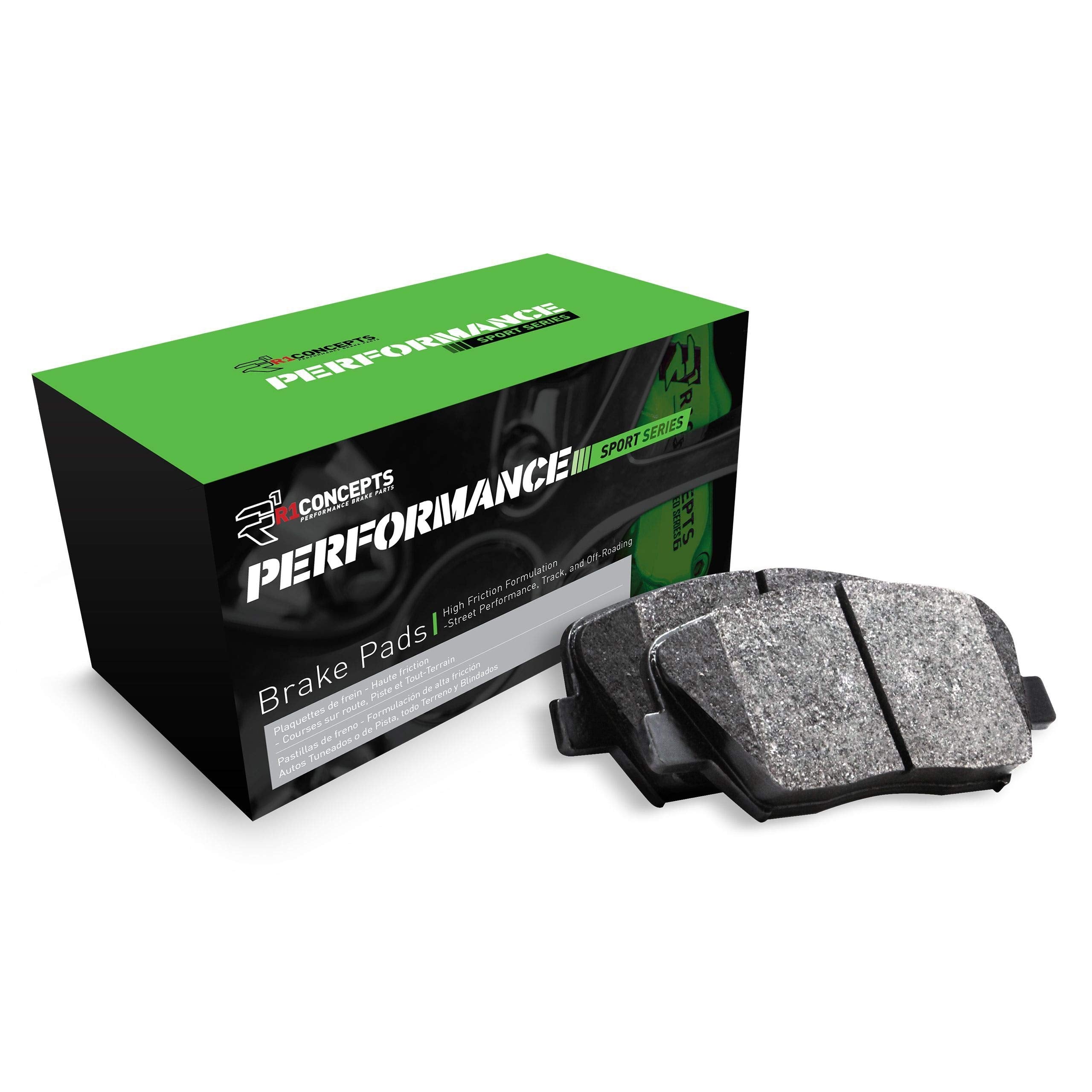 R1 Concepts Rear Performance Sport Series Brake Pads 2115-0396-00