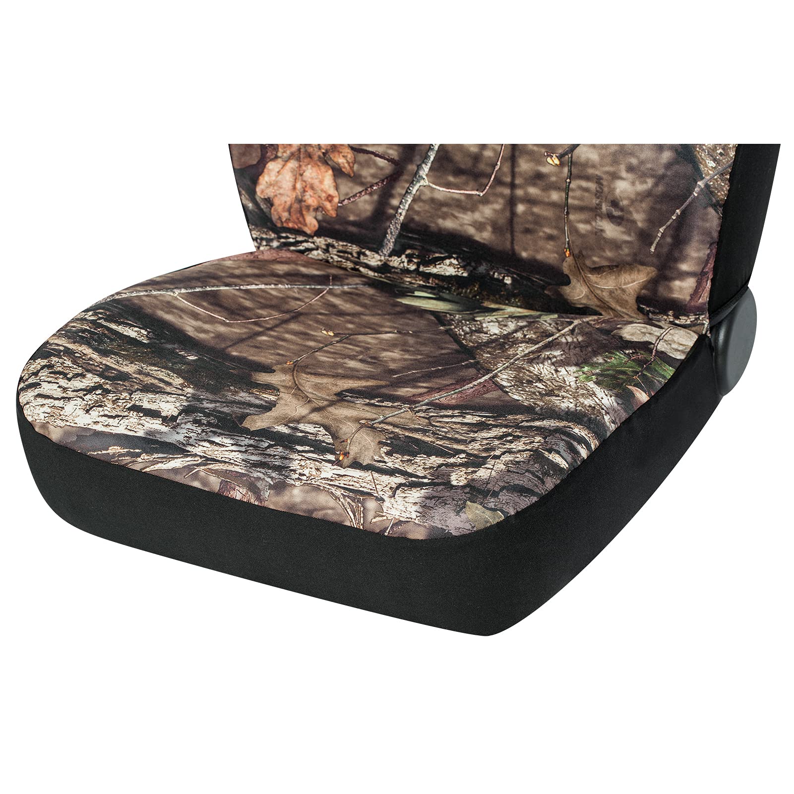 Mossy Oak Full Camo Seat Covers High Back - Made With Rip-Stop Oxford Fabric, Airbag Compatible, Universial Fit Most Bucket Seat