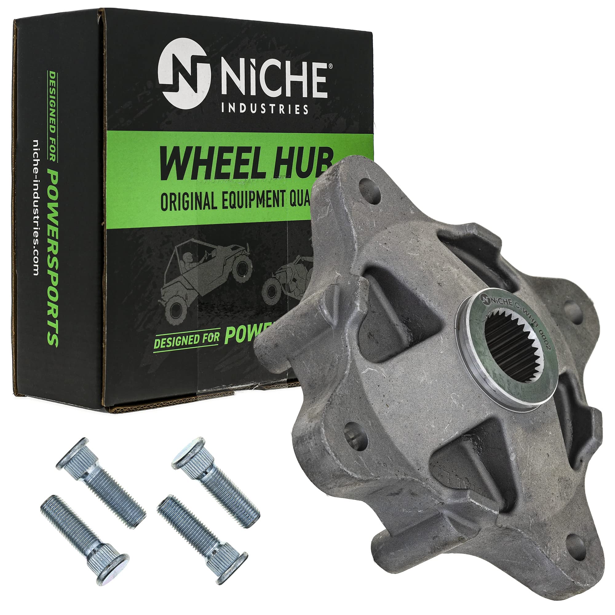 Niche Rear Wheel Hub For Polaris Rzr 800 Sportsman Ranger 500 700 5135113 2 Pack