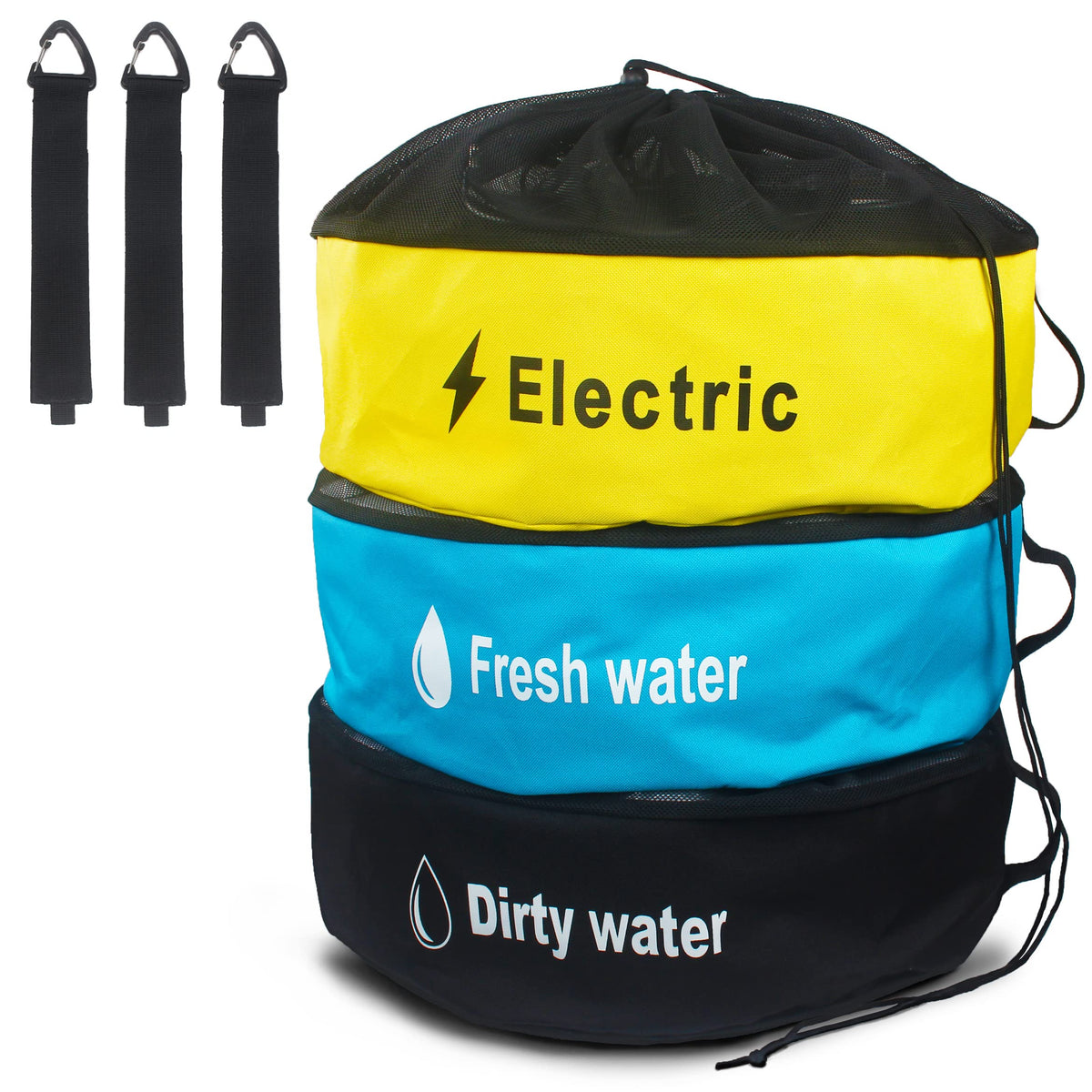 Inseknm Rv Hose Storage, 3-Pack Rv Hose Storage Bag With Waterproof Rv Hose Storage, Rv Accessories Bag, Rv Utility Bag, Rv Hose