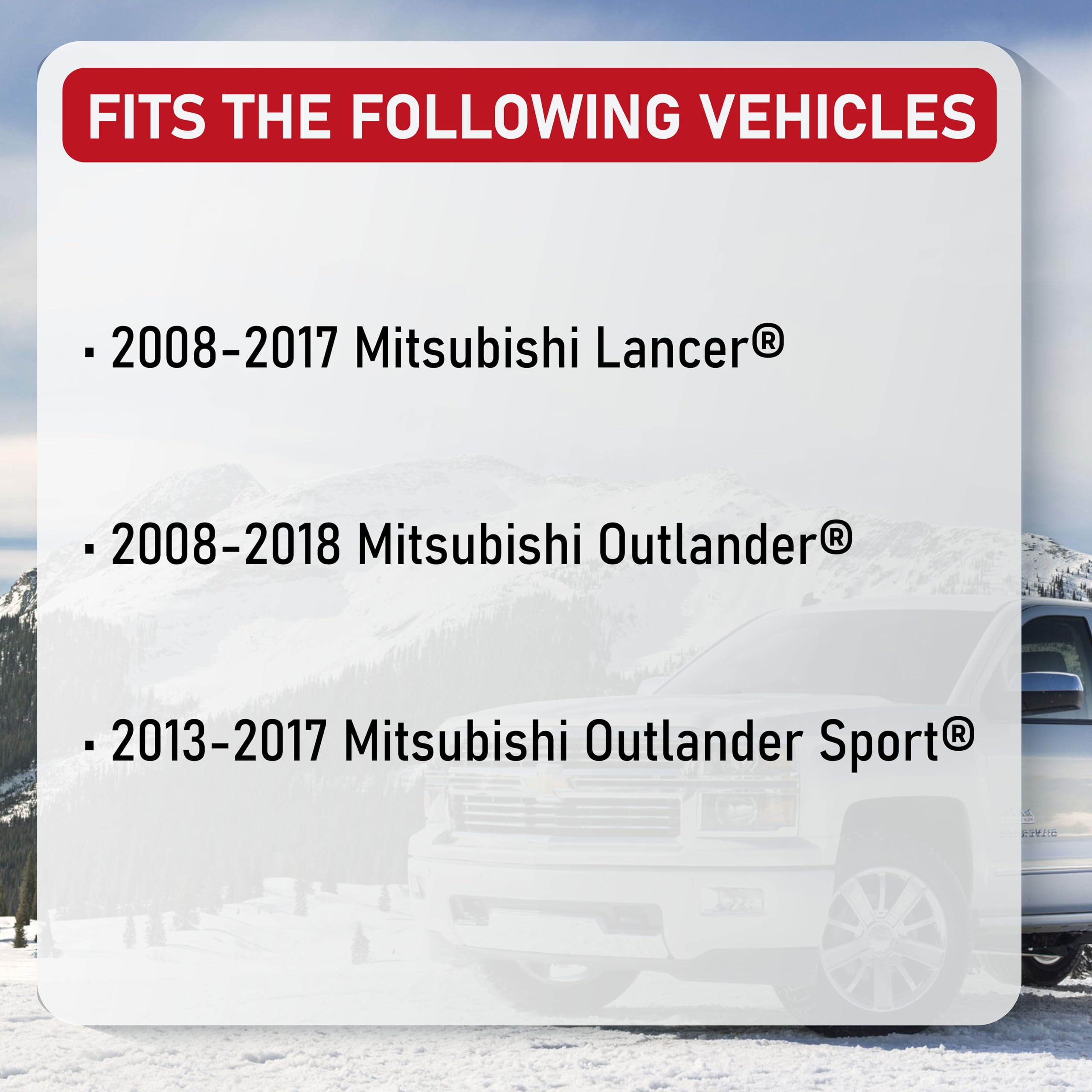 Blower Motor Replacement Assembly By Aa Ignition - Compatible With Mitsubishi Vehicles - 2008-2017 Lancer & 2008-2018 Outlander,