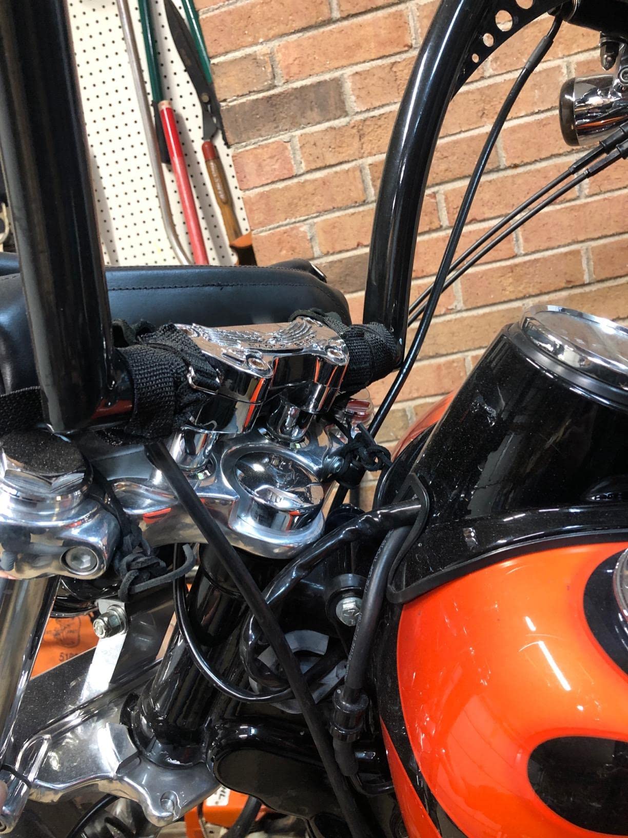 Dasen Handlebar Riser Damper Bushing Kit Compatible with 1973-2017 Softail/Dyna/FXR & 1973-2023 Sportster XL