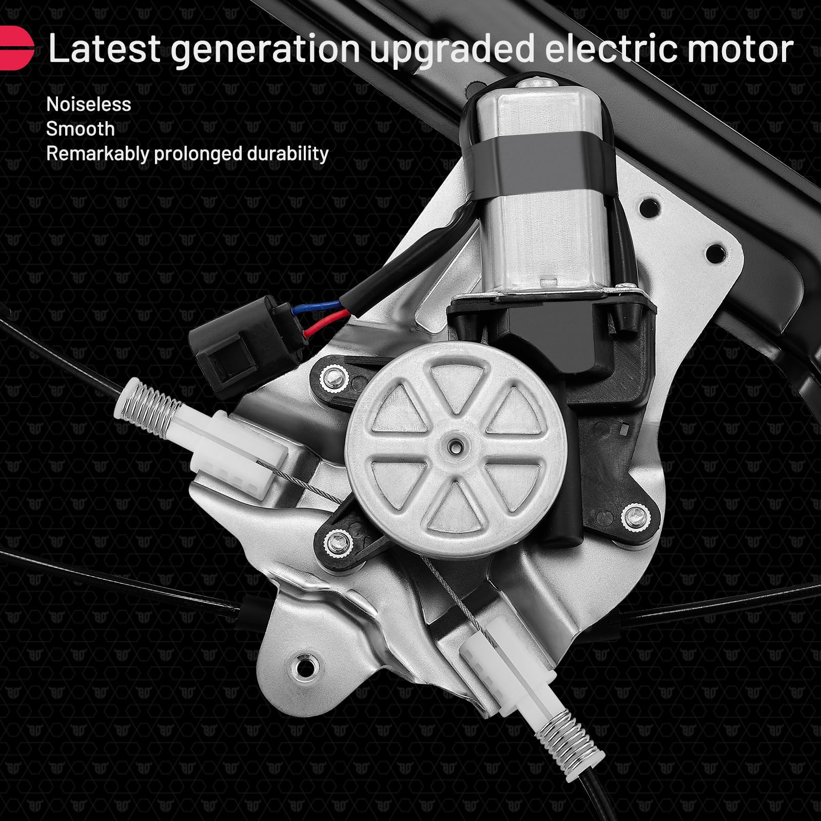 BDFHYK 748-975 Power Window Regulator with Motor Front Right for 2010-2012 Chevy Cruze 2010 2011 2012 10 11 12