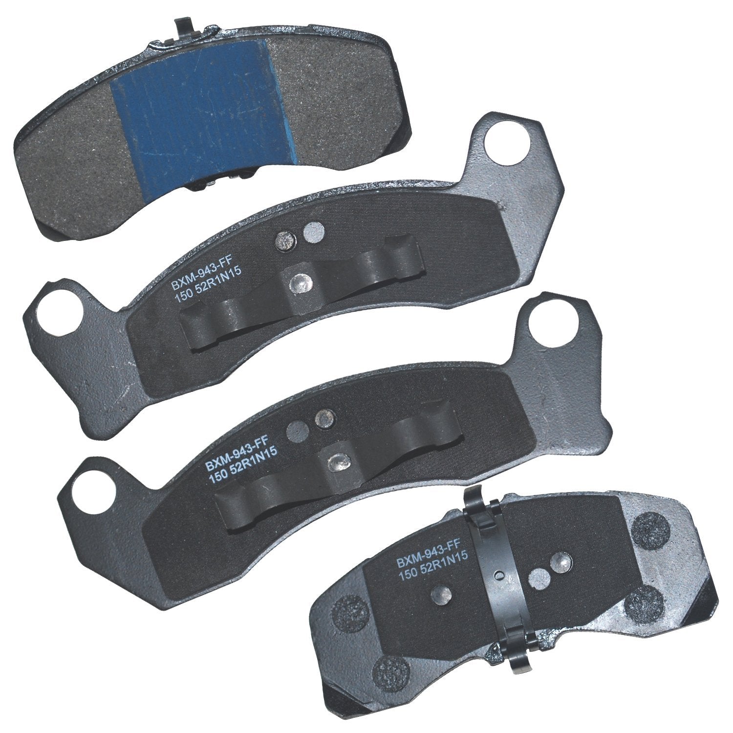 Bendix Premium Sbm150 Semi-Metallic Front Brake Pads For Select Models Ford Country Squire,Crown Victoria,Ltd,Ltd Mustang,Lincol