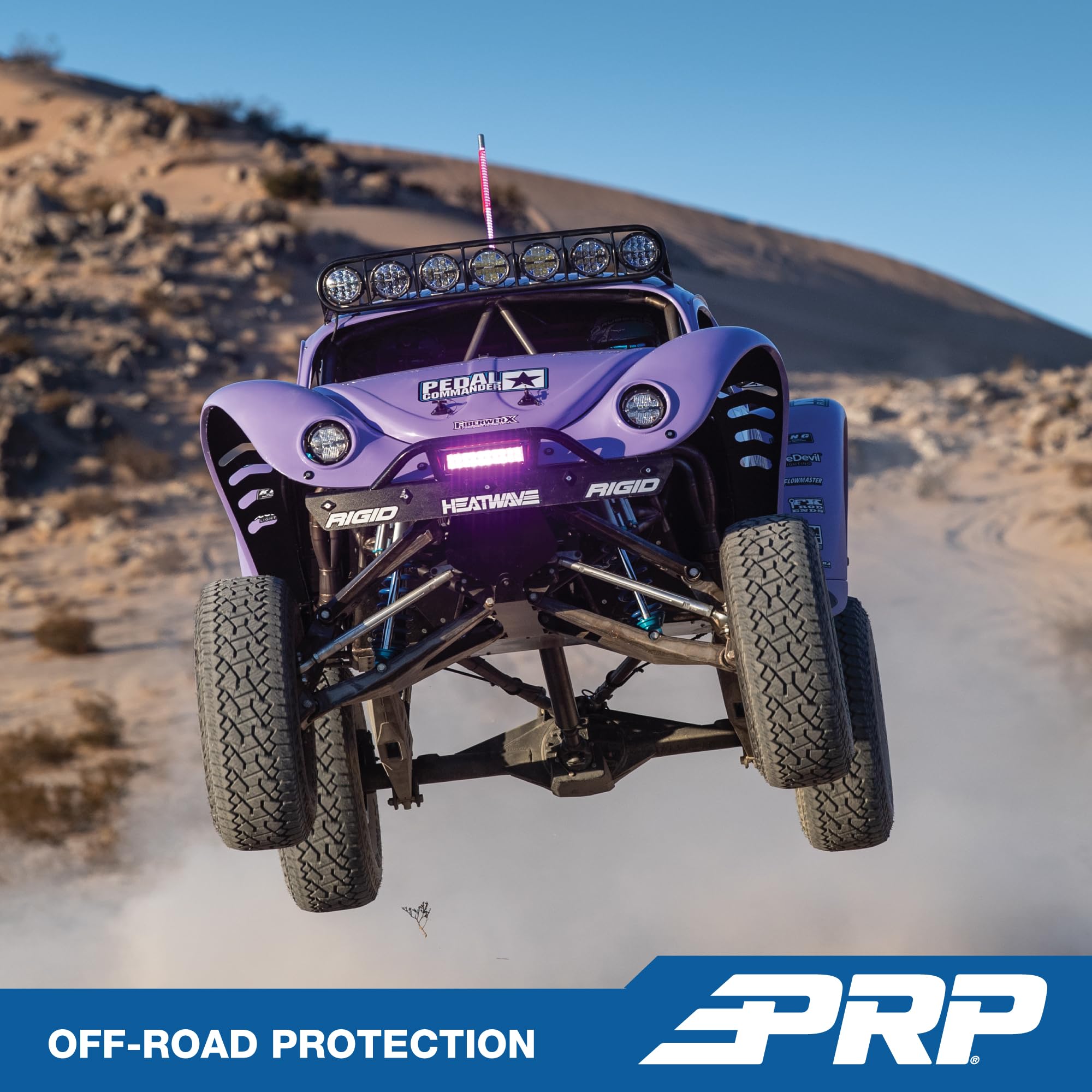 Prp Seats Premium Quad Wrap Limit Strap For Off Road 4X4, Utv, Sxs - Heavy-Duty 10,000 Lb. Suspension Limiting Straps, (1 Ea.) 1