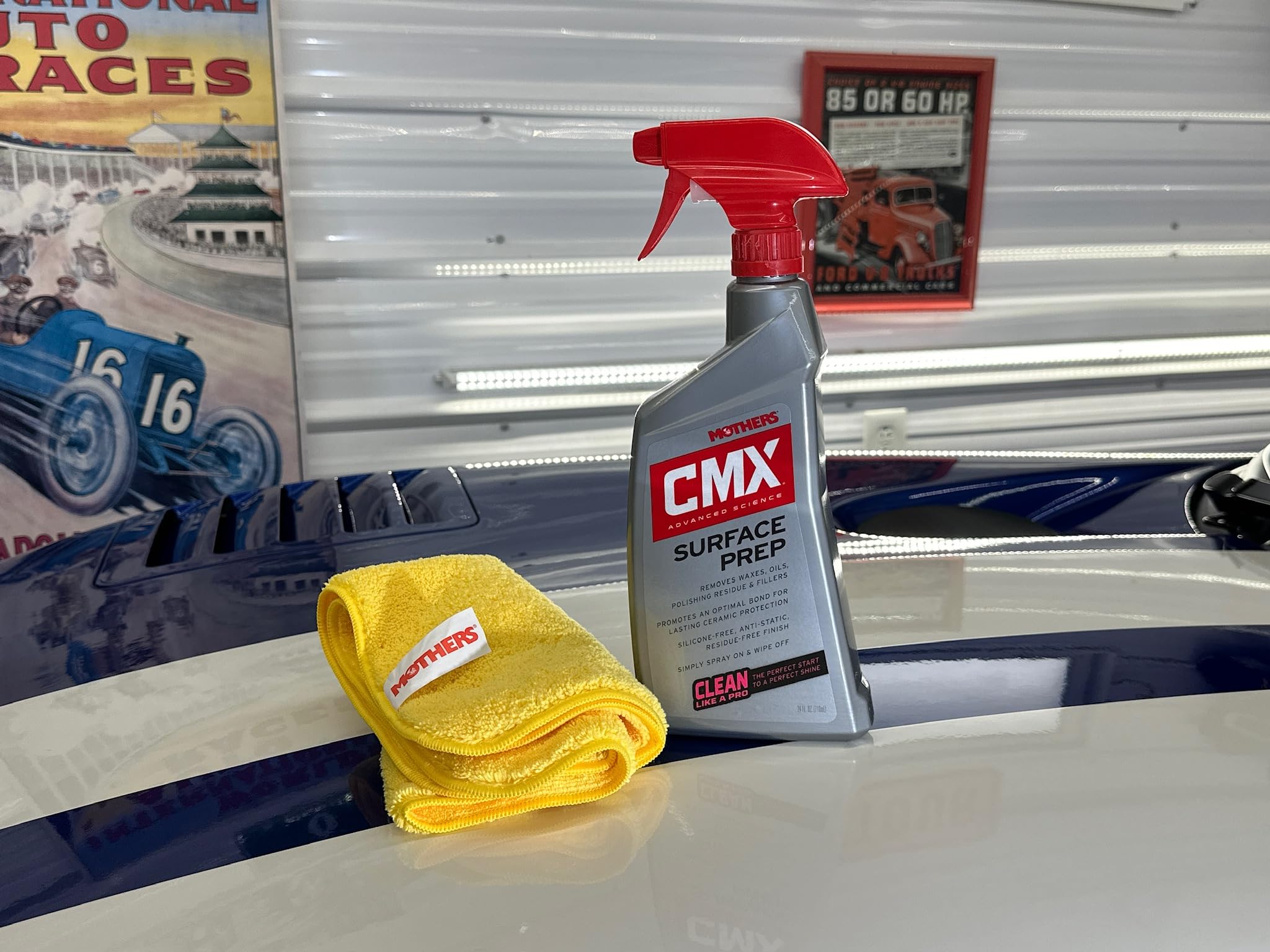 Mothers 01224 Cmx Surface Prep, 24 Oz.