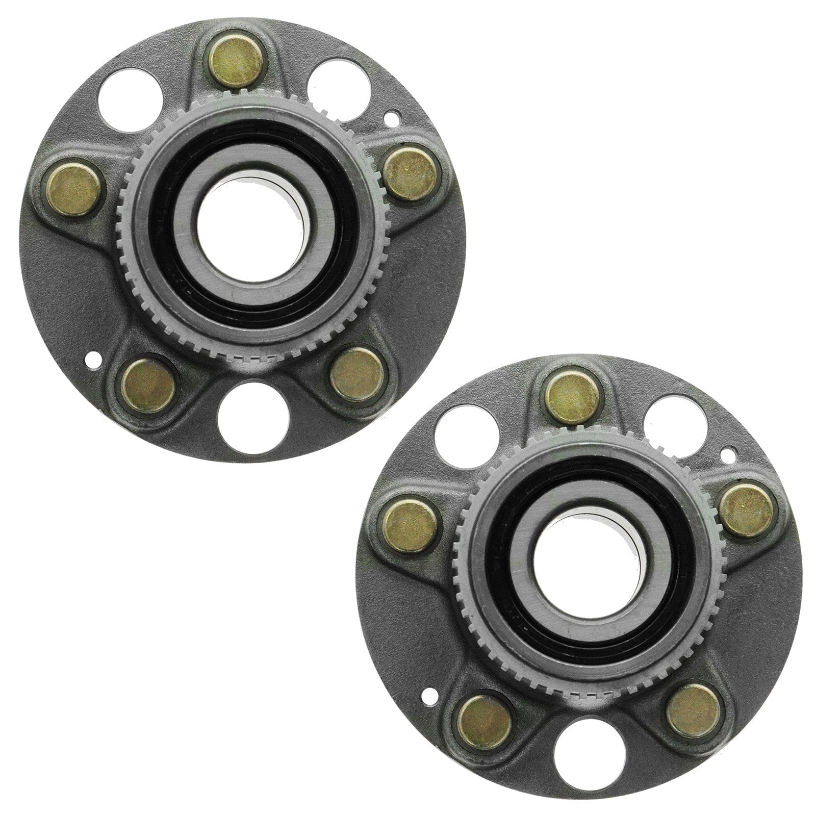 Trq Rear Wheel Hub Bearings Assembly Set Compatible With 1995-1997 Honda Odyssey 1996-1999 Isuzu Oasis