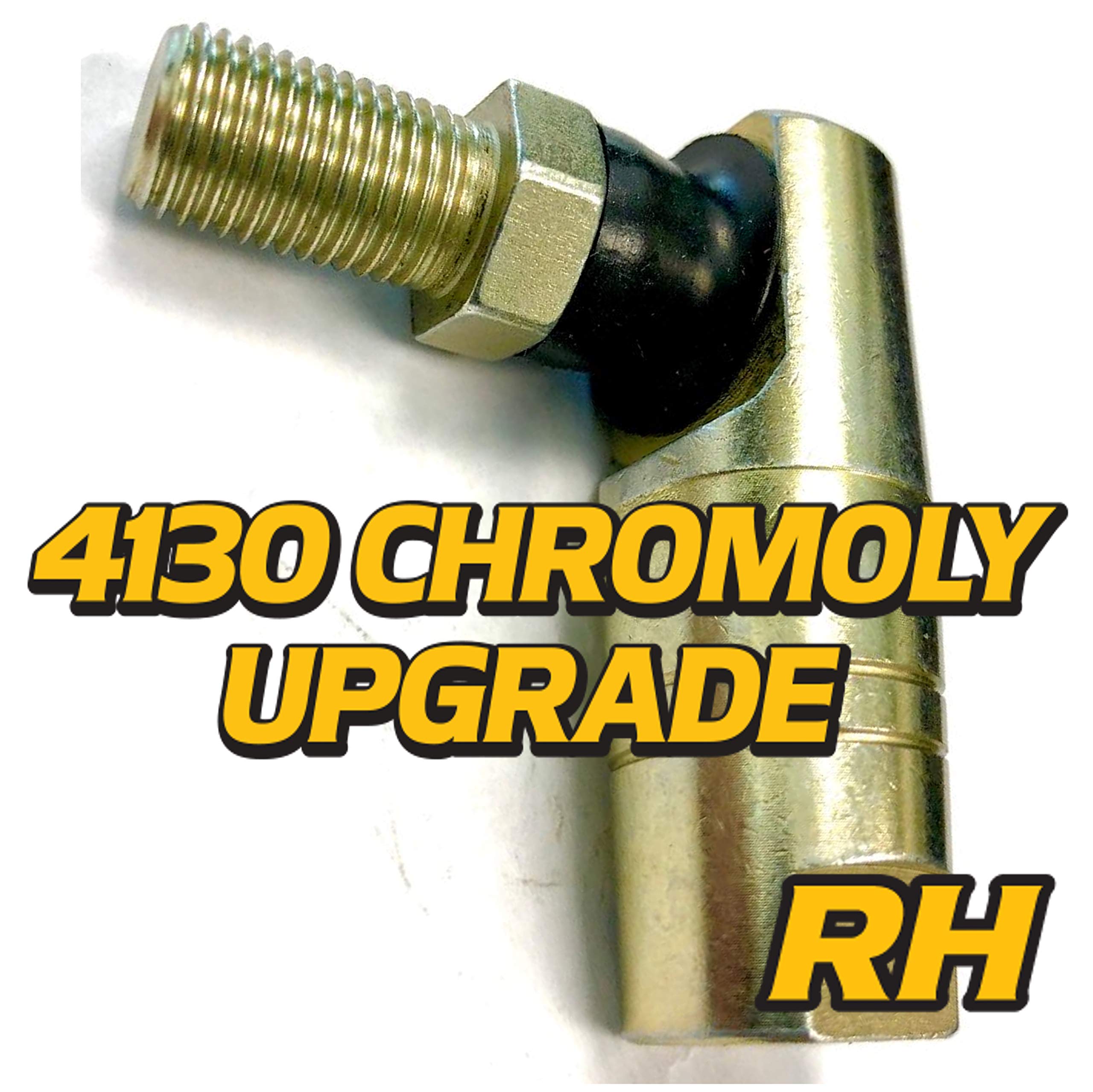 HD Switch - 1 Set - Ball Joint Tie Rod Set for John Deere (1) AM100645 LH & (1) AM100644 RH with Tough Crimped Construction Upgr